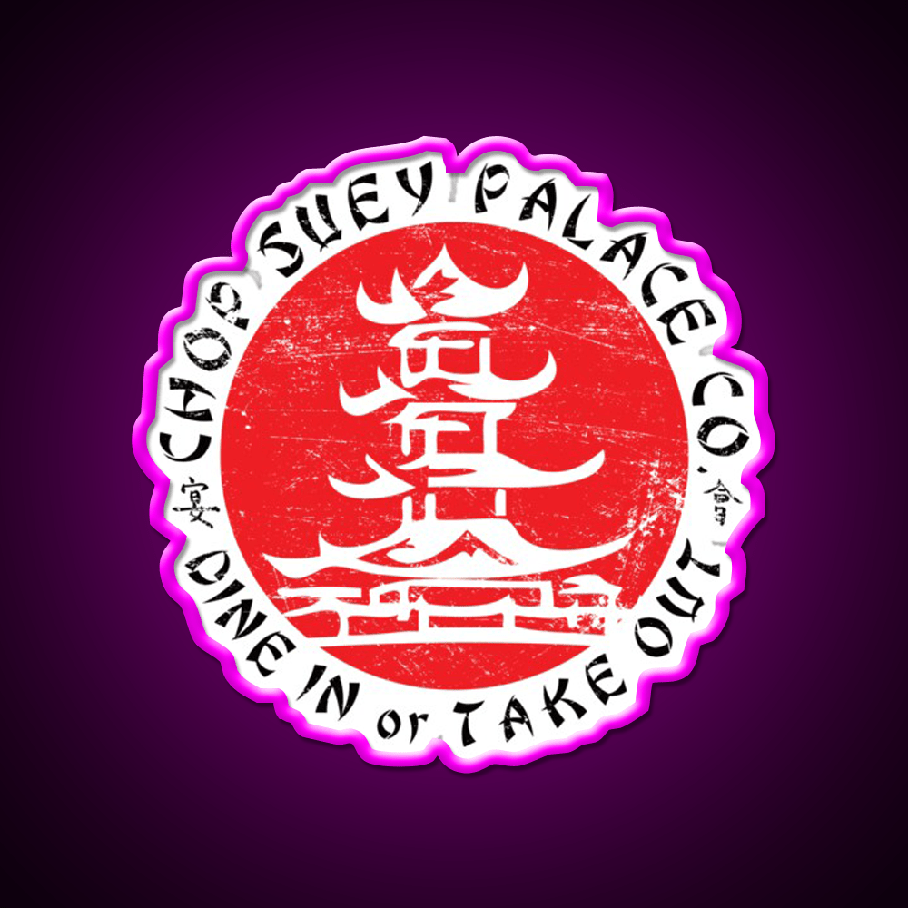 Chop Suey Palace Led Neon Sign Chinese Food Rgb Color - Shineneon