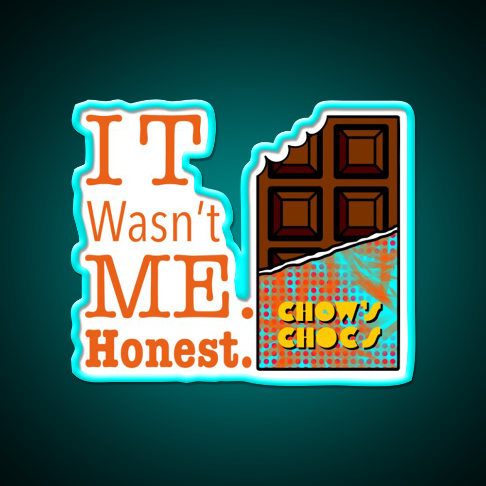 Chowlets Chocolate Man Cave Bar Led Neon Sign Rgb Color