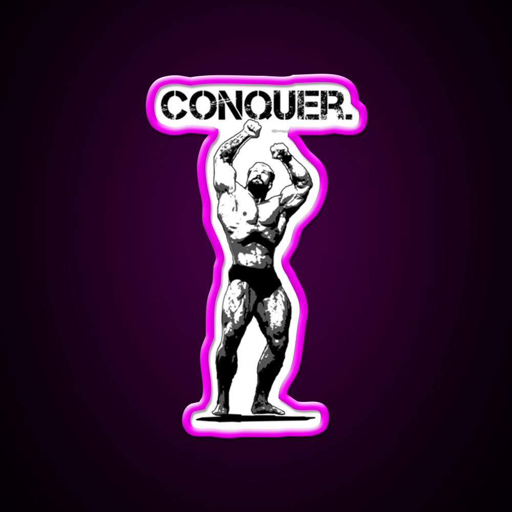 Chris Bumstead Gym Fitness Led Neon Sign Rgb Color