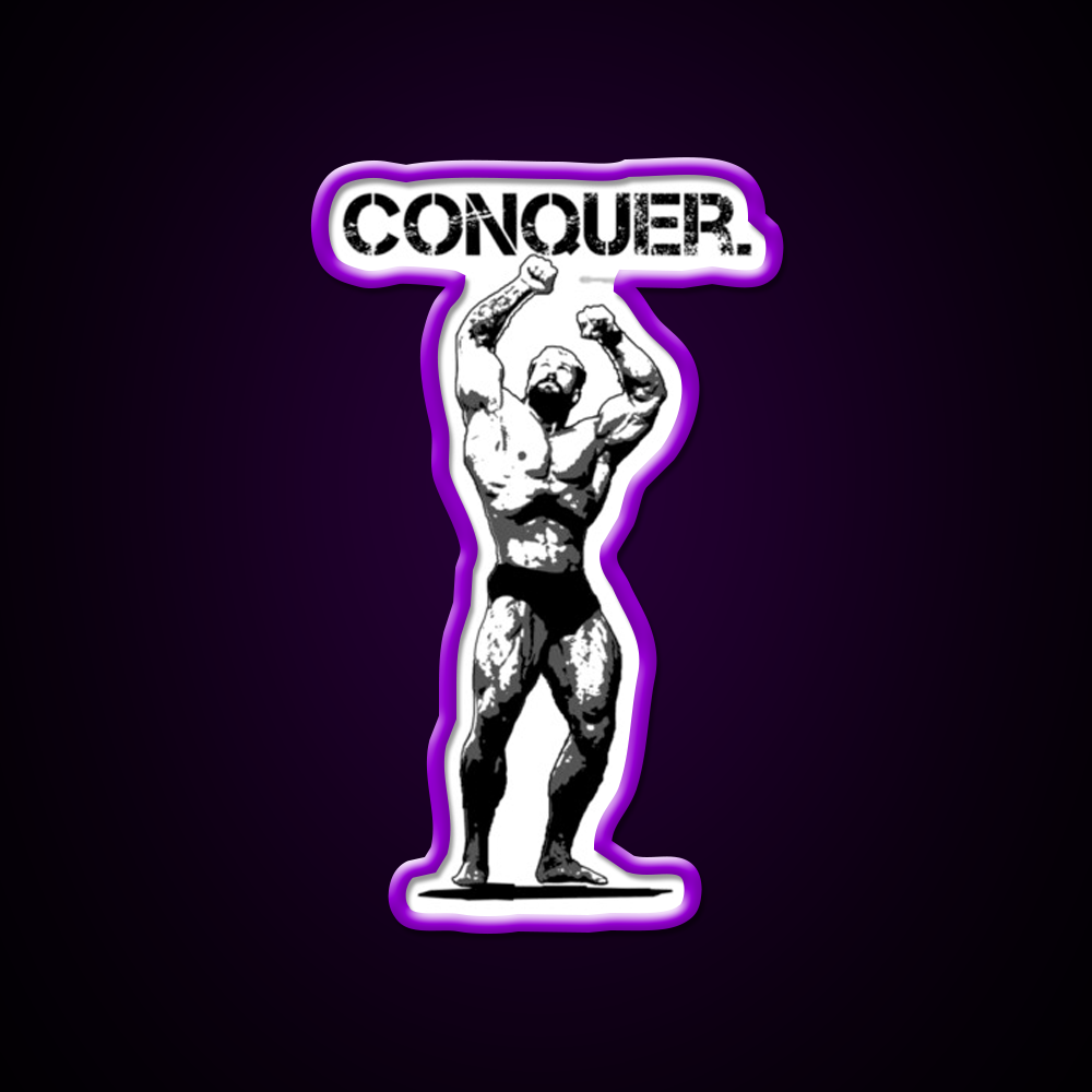 Chris Bumstead Gym Fitness Led Neon Sign Rgb Color