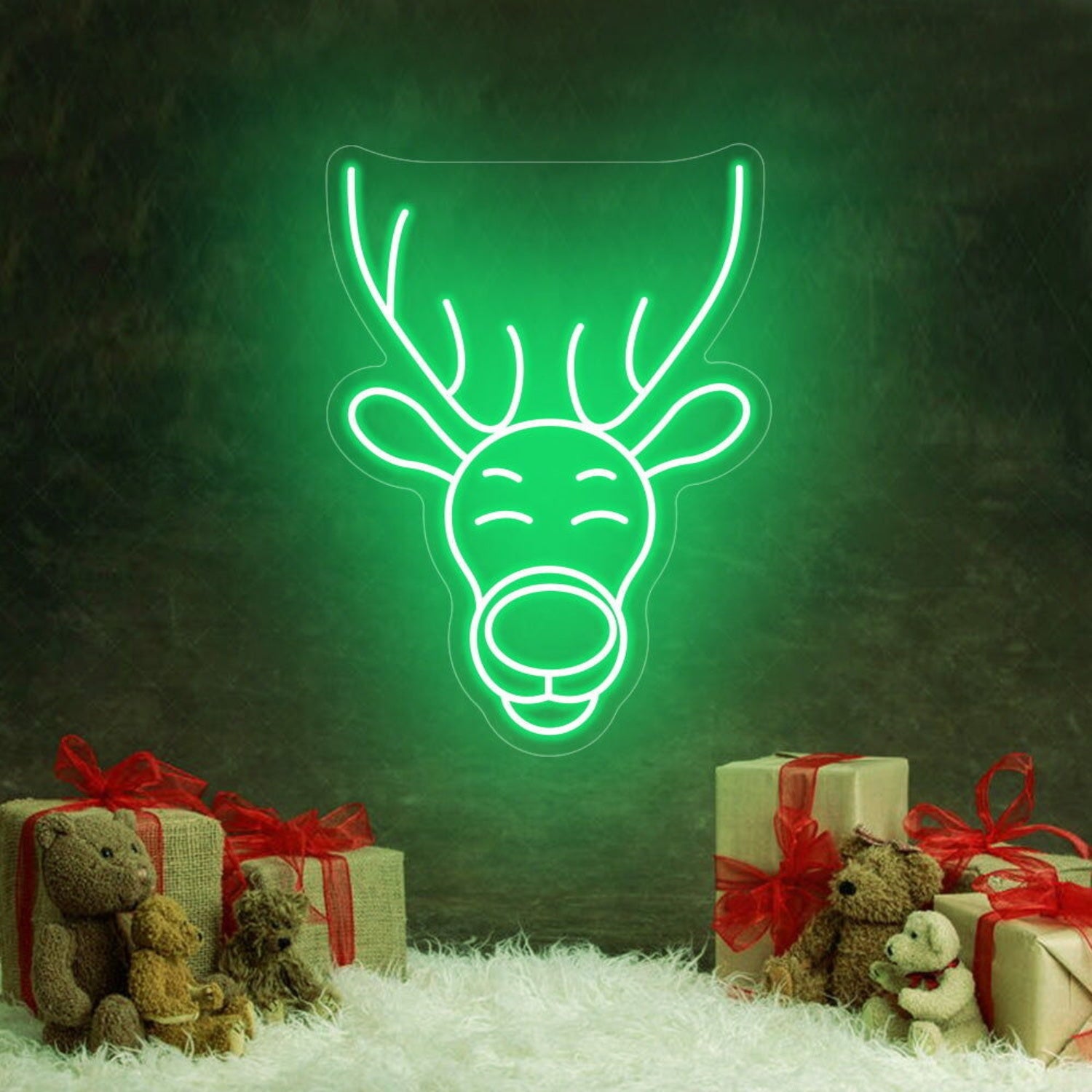 Christmas Deer Neon Sign | Shineneon