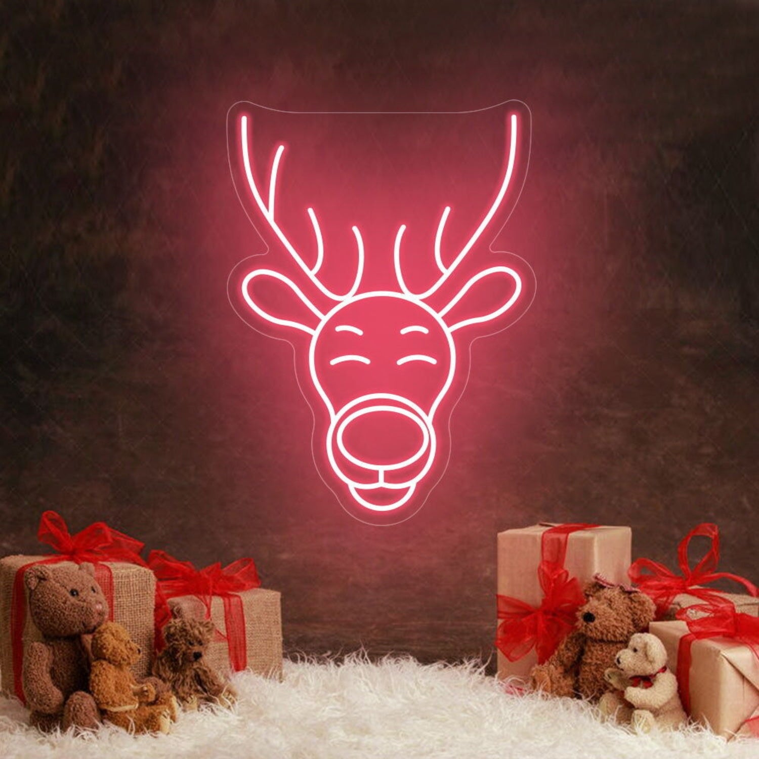 Christmas Deer Neon Sign | Shineneon