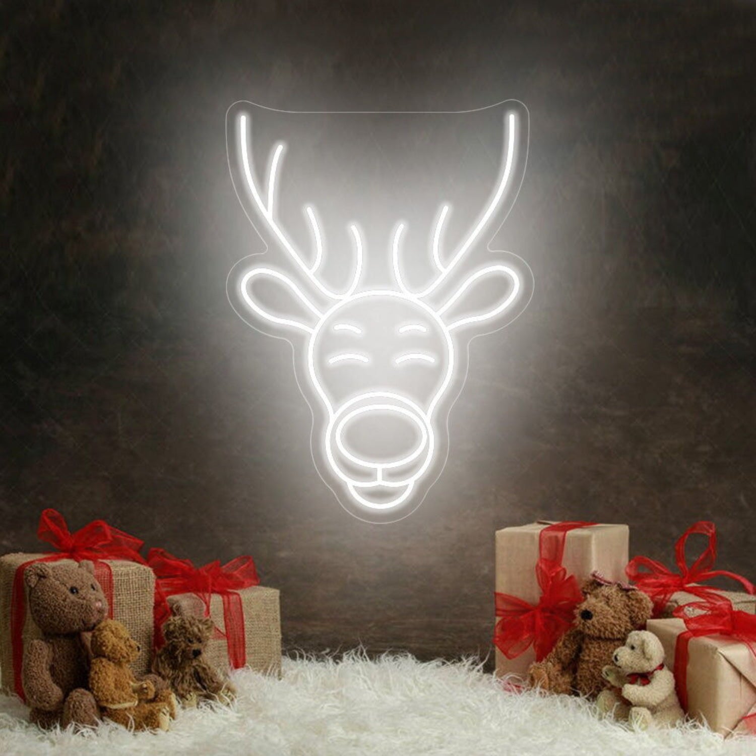 Christmas Deer Neon Sign | Shineneon