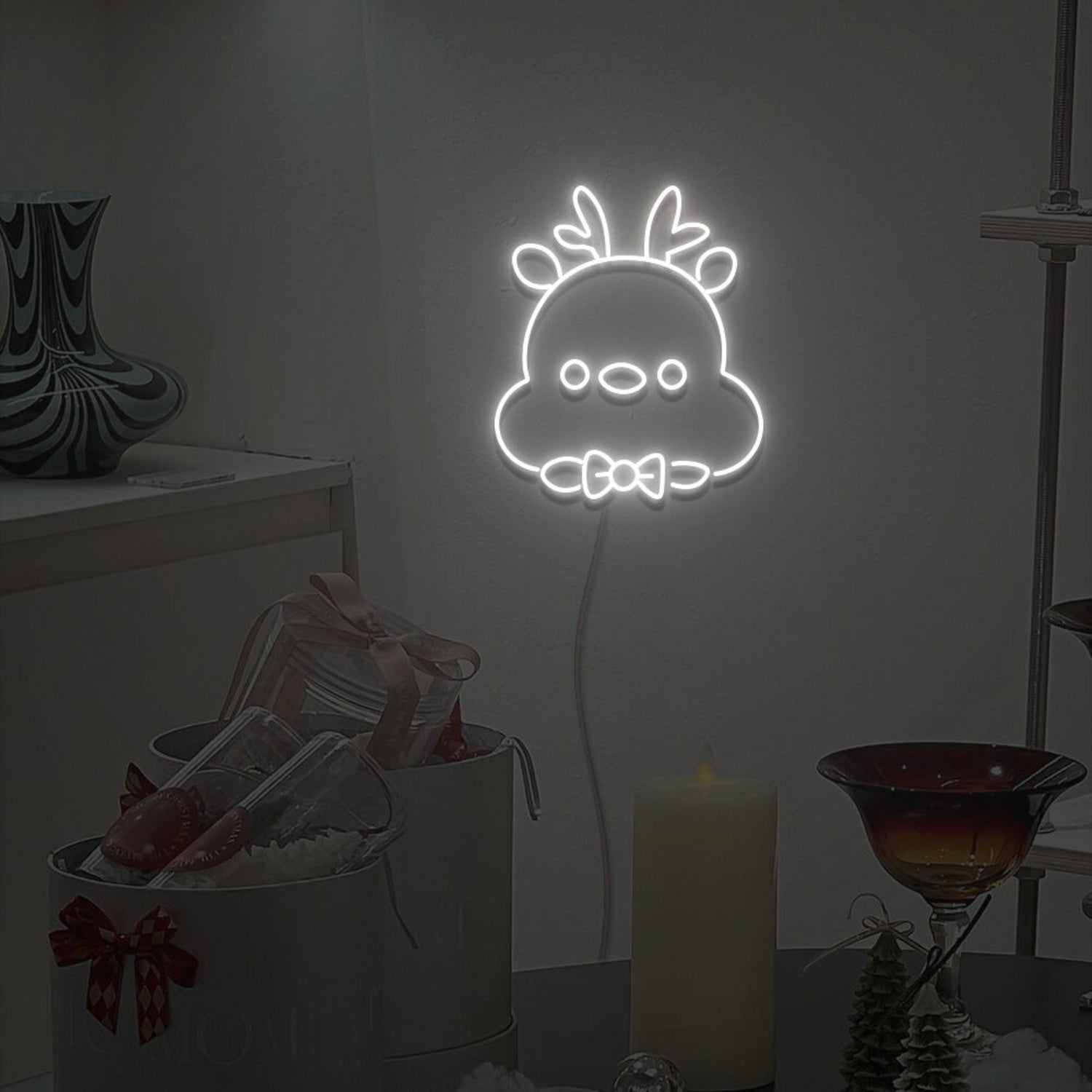 Christmas Deer Neon Sign For Home Party | Shineneon