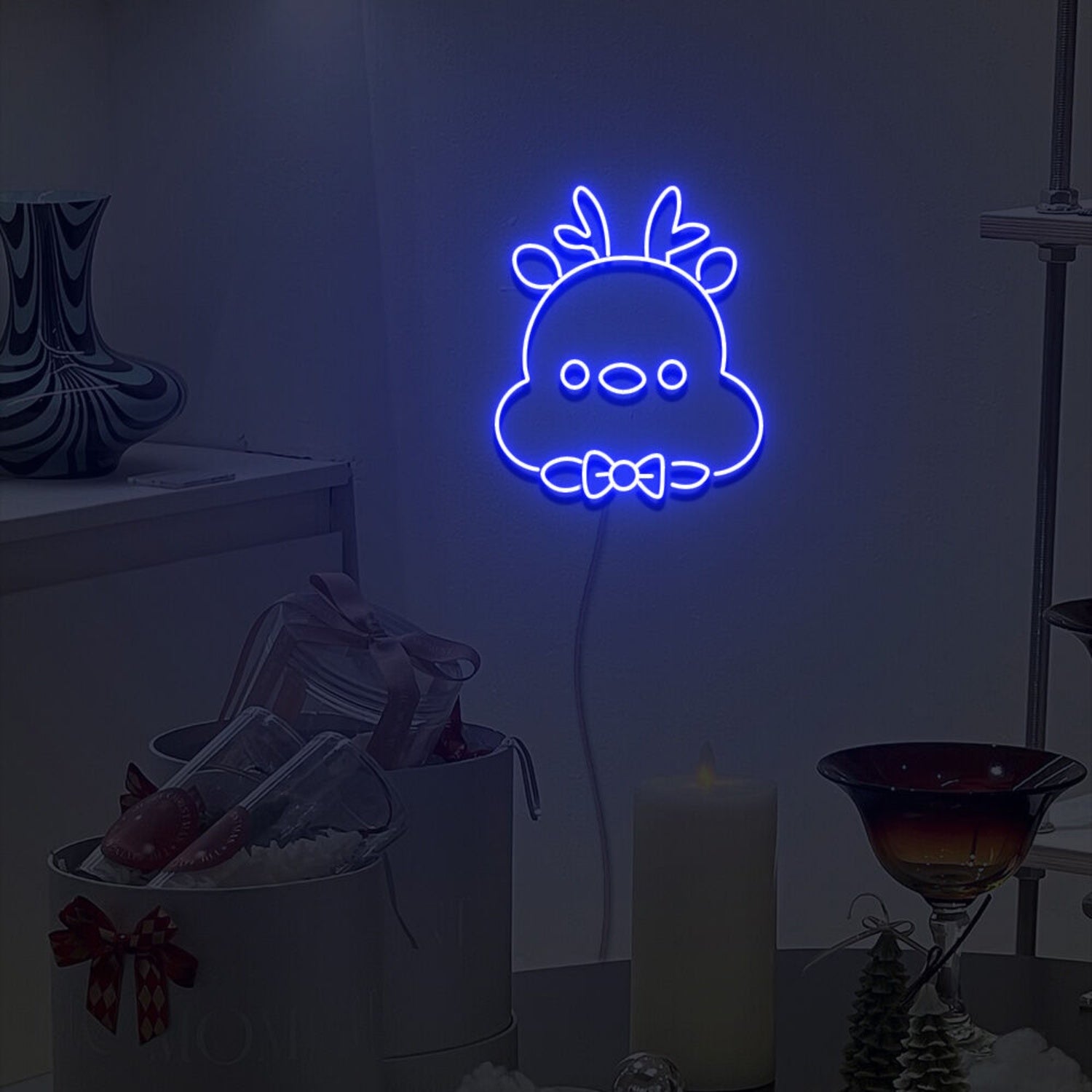 Christmas Deer Neon Sign For Home Party | Shineneon