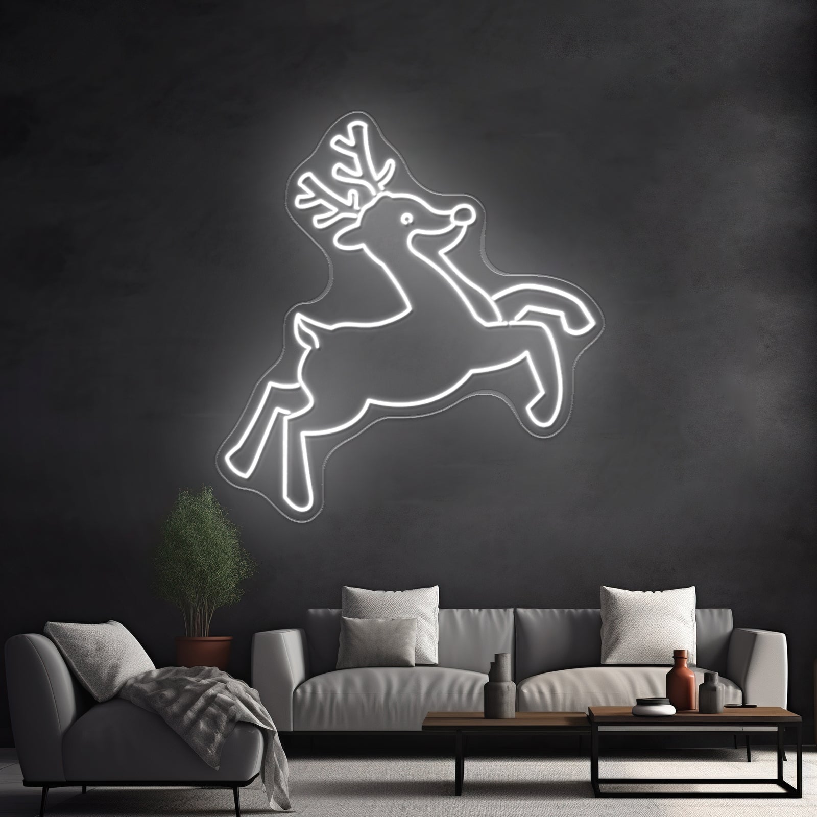 Christmas Dog Led Neon Sign Light Custom Led Signs - Shineneon
