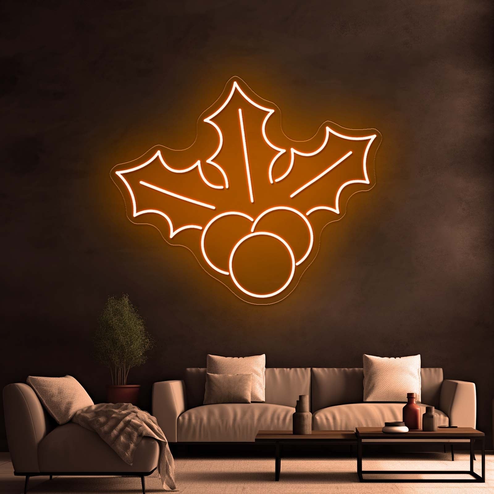 Christmas Holly Flex Neon Signs - Shineneon