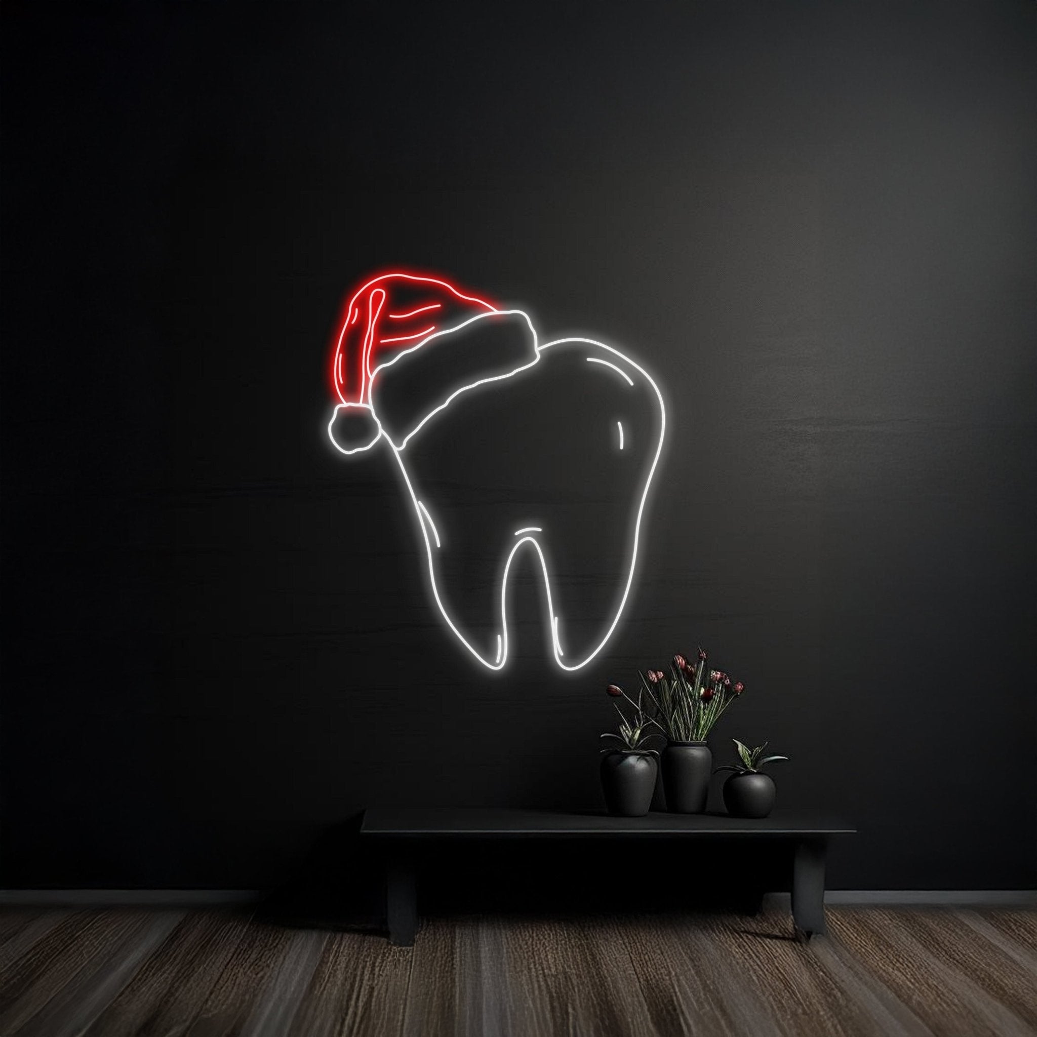 Christmas Teeth Led Sign - Shineneon