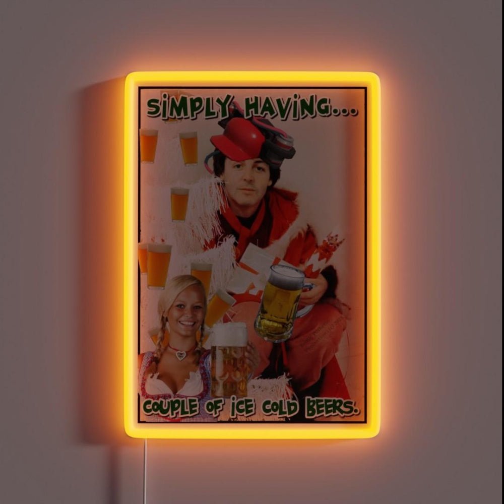 Christmas Time Makes Me Really Thirsty Rgb Led Neon Sign - Shineneon