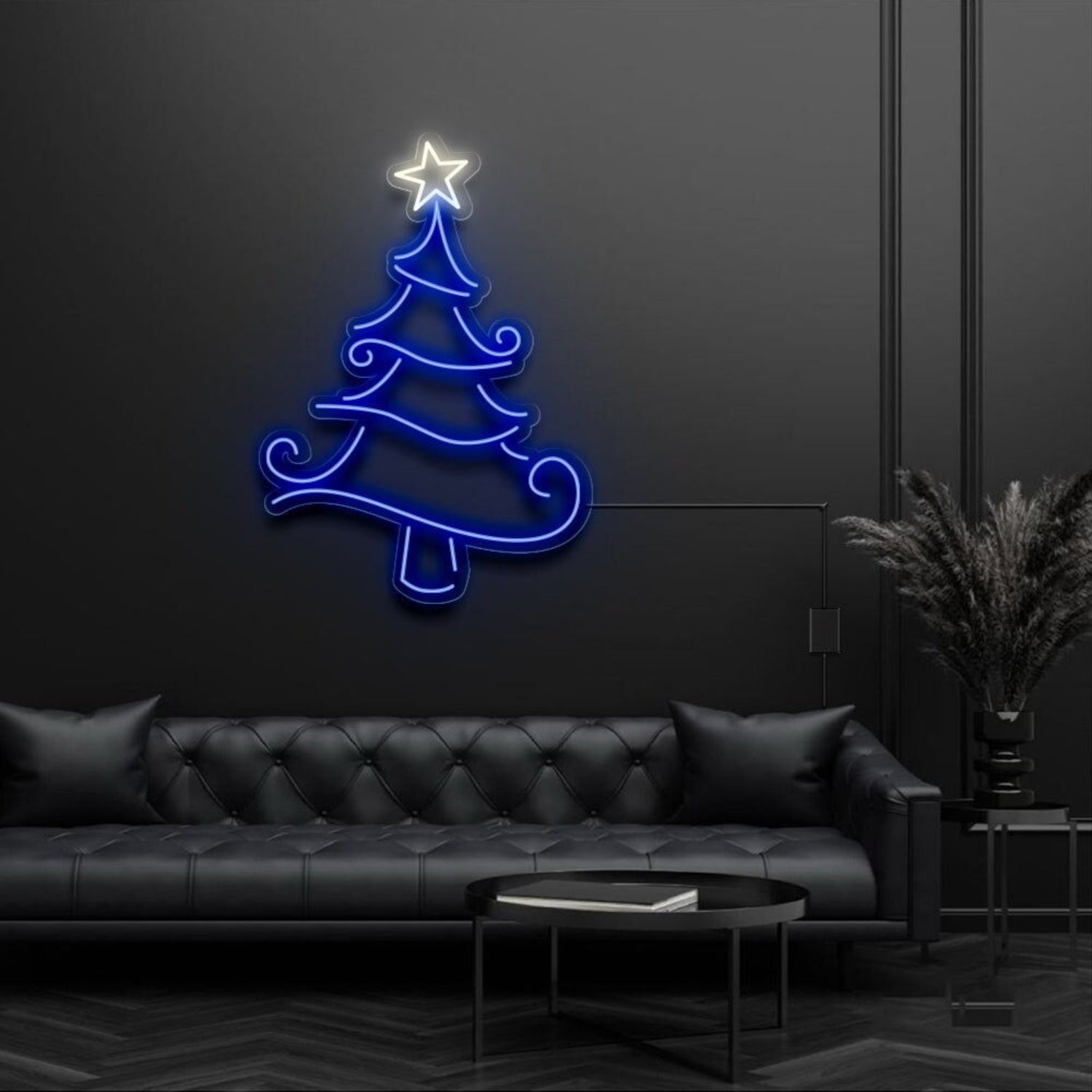 Christmas Tree With Star Neon Sign | Shineneon