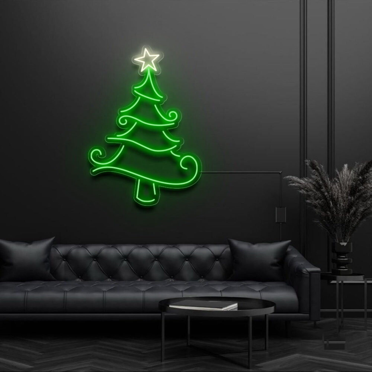 Christmas Tree With Star Neon Sign | Shineneon