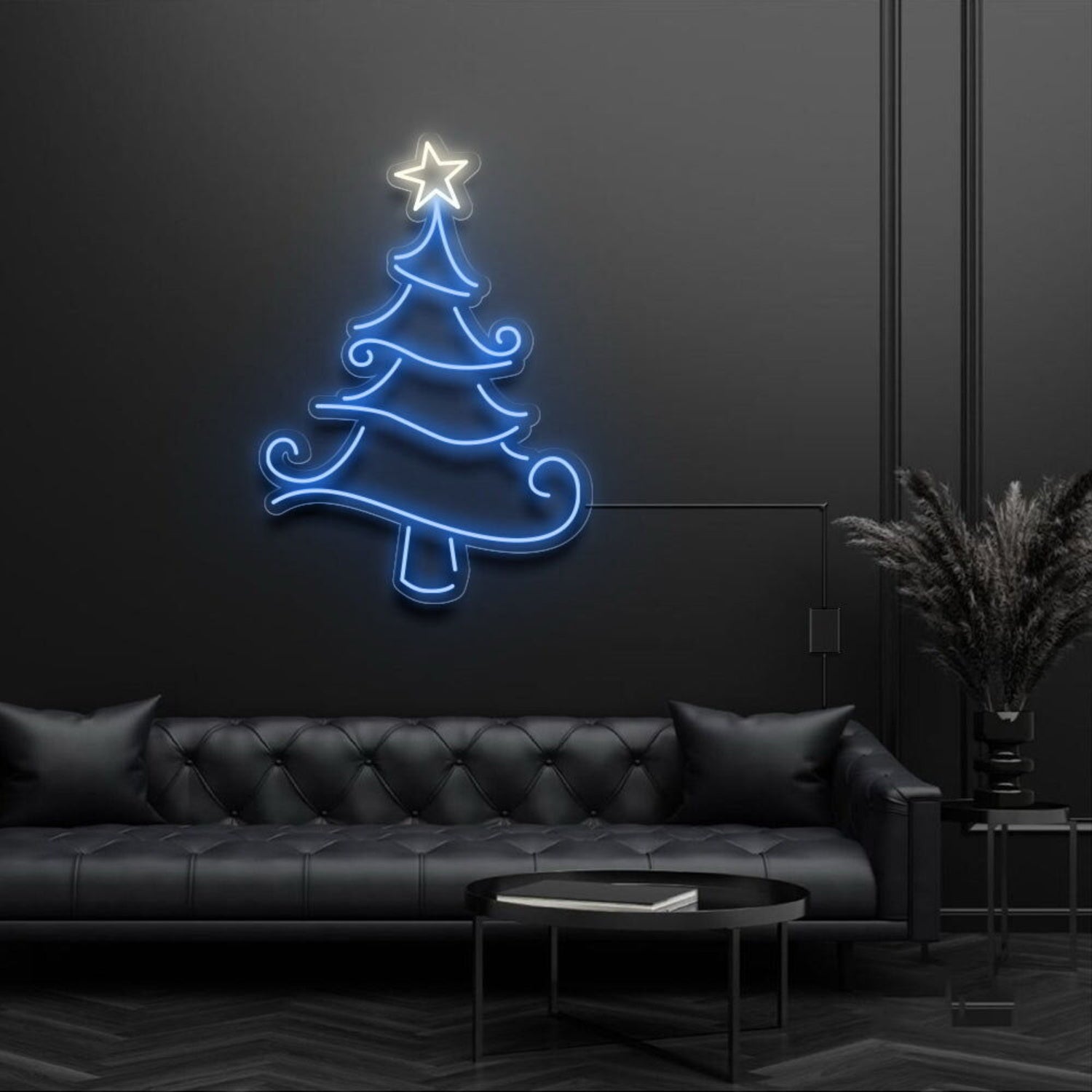 Christmas Tree With Star Neon Sign | Shineneon