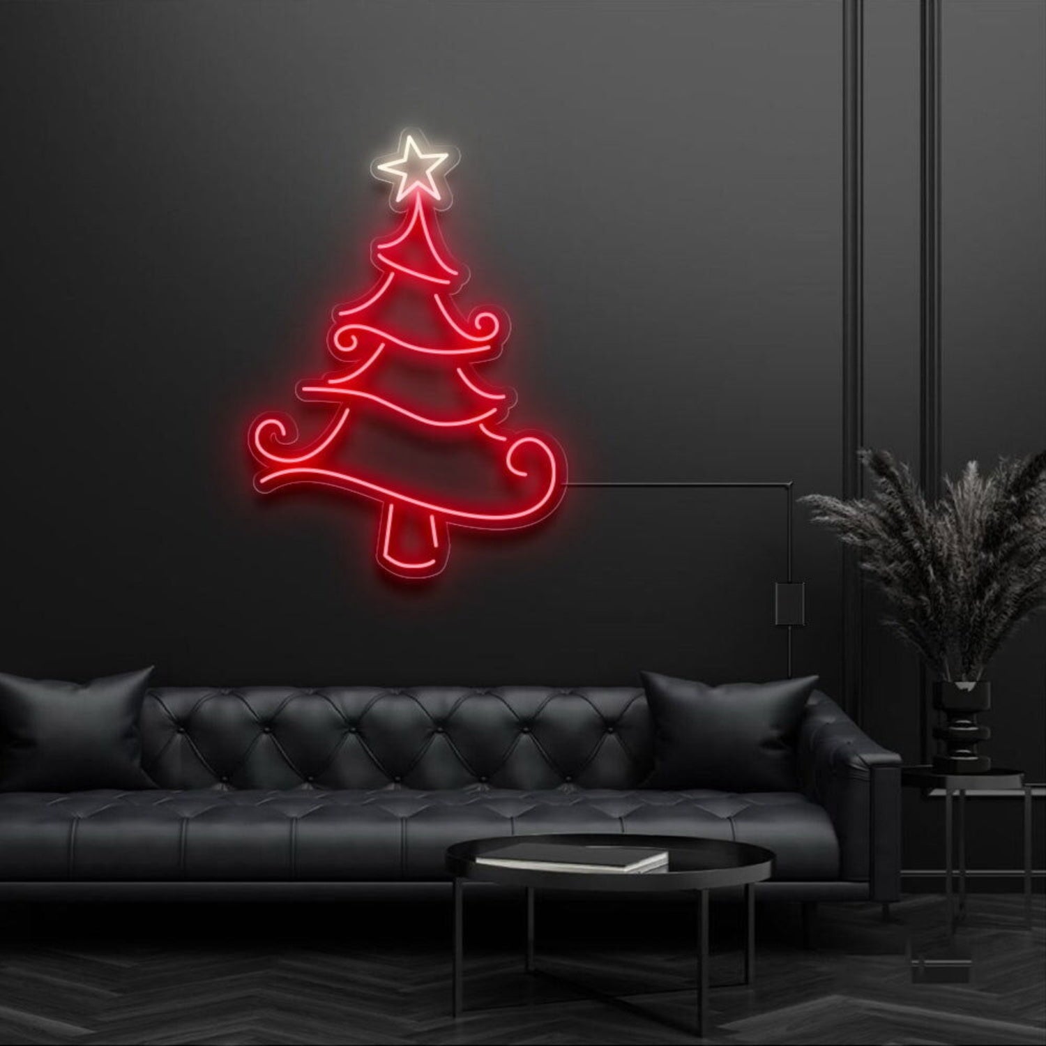 Christmas Tree With Star Neon Sign | Shineneon