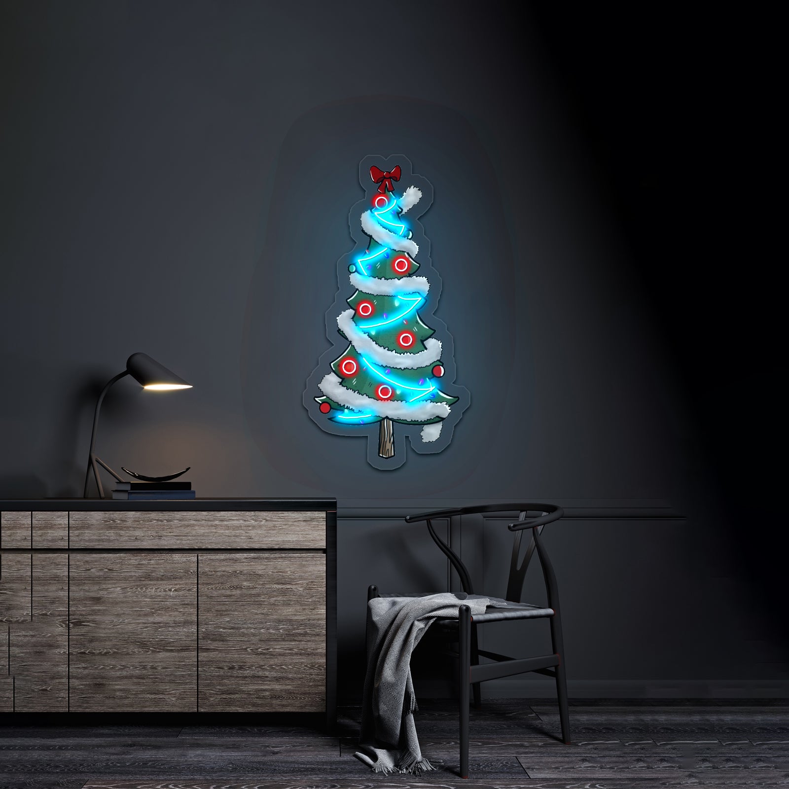 Chucky And Tiffany Artwork Business Led Sign