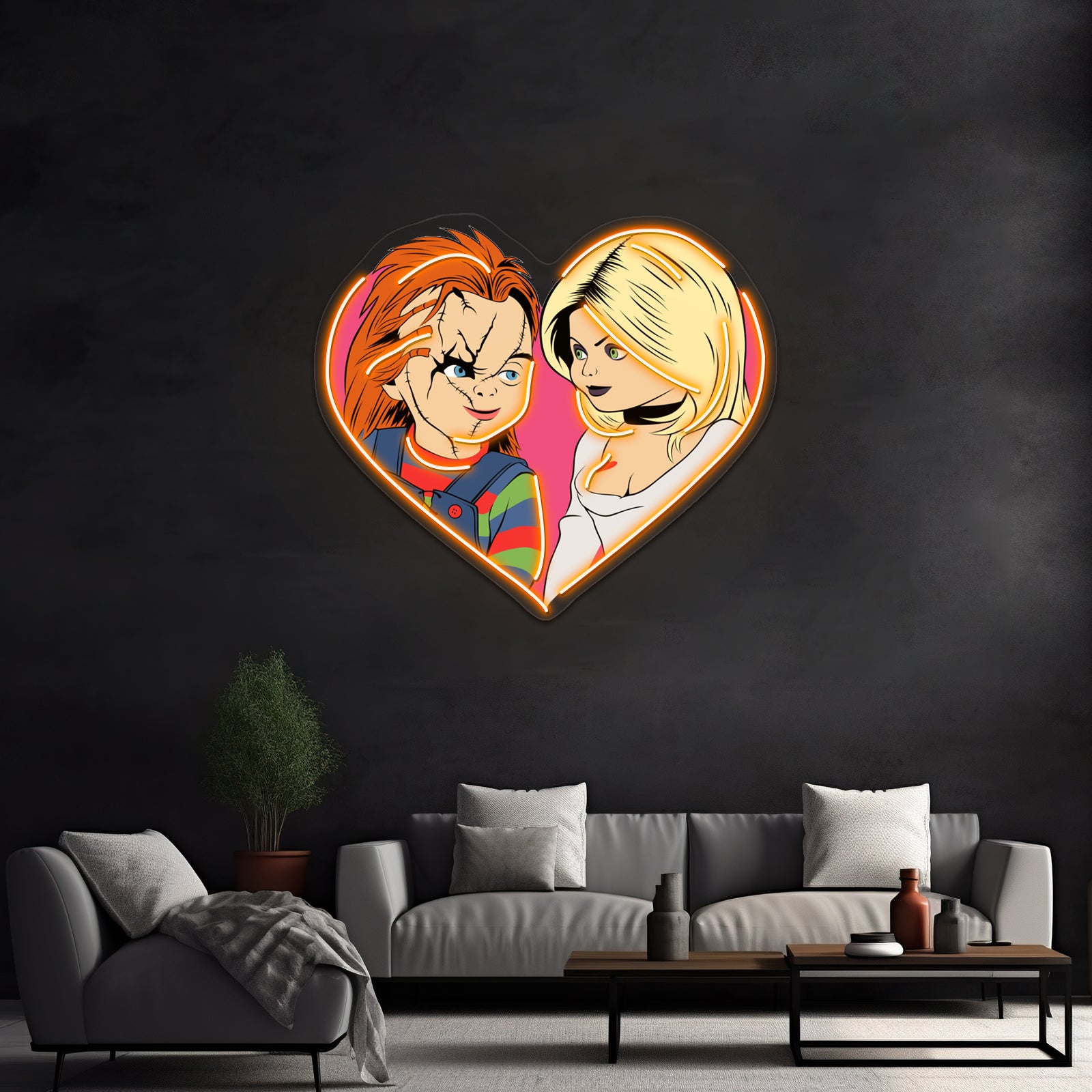 Chucky Artwork Business Led Sign | Shineneon