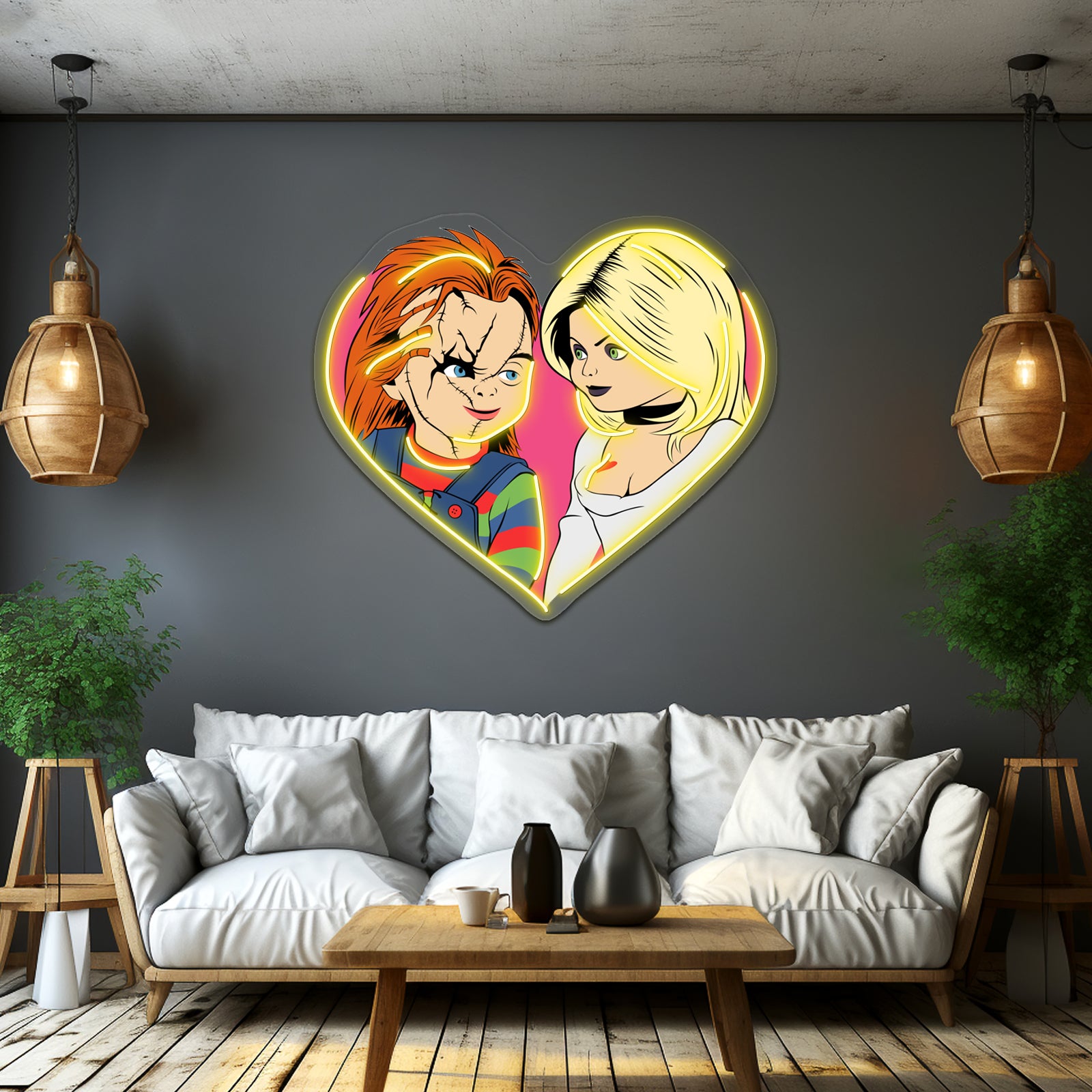 Chucky Artwork Business Led Sign | Shineneon
