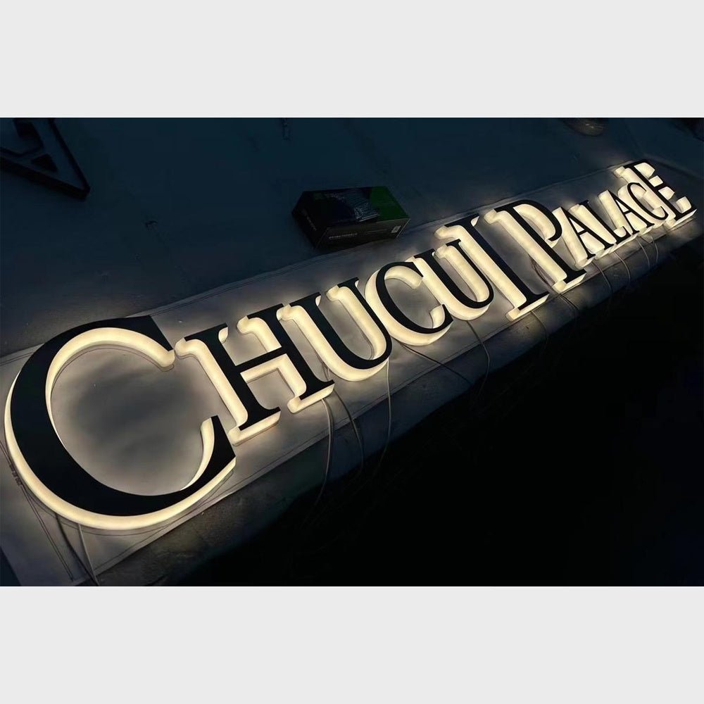 Chucui Palace 3D Backlit Channel Letters Led Light Sign - Shineneon