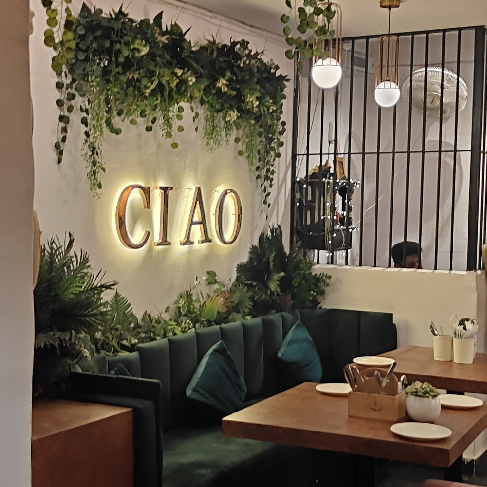 Ciao 3D Backlit Channel Letters Led Light Sign