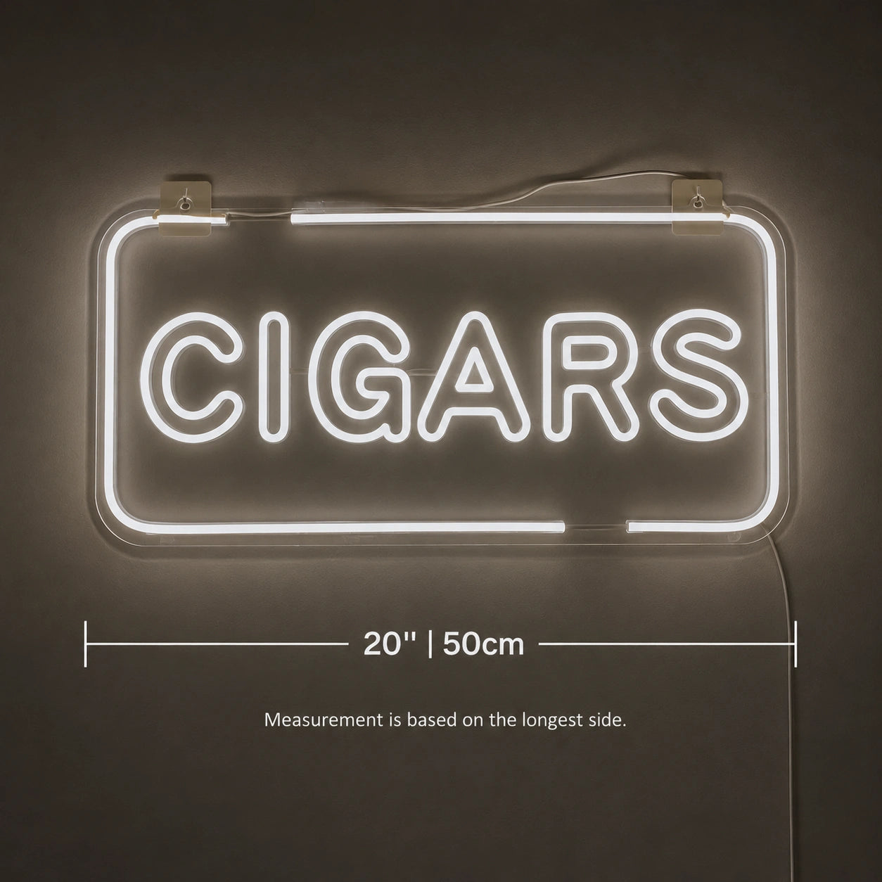Cigar Room Wall Neon Sign LED Neon Sign size image
