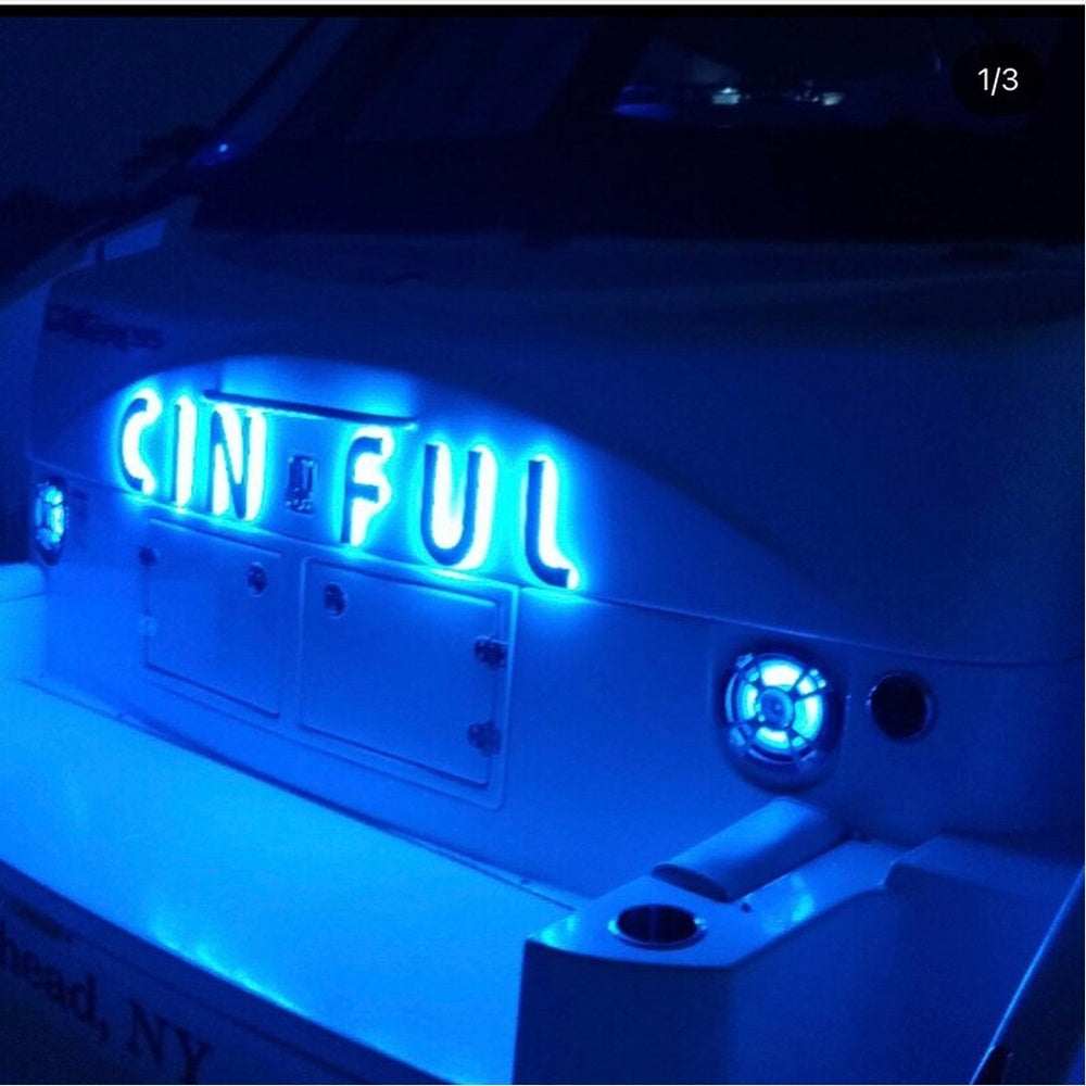Cin Ful 3D Backlit Channel Letters Led Light Sign