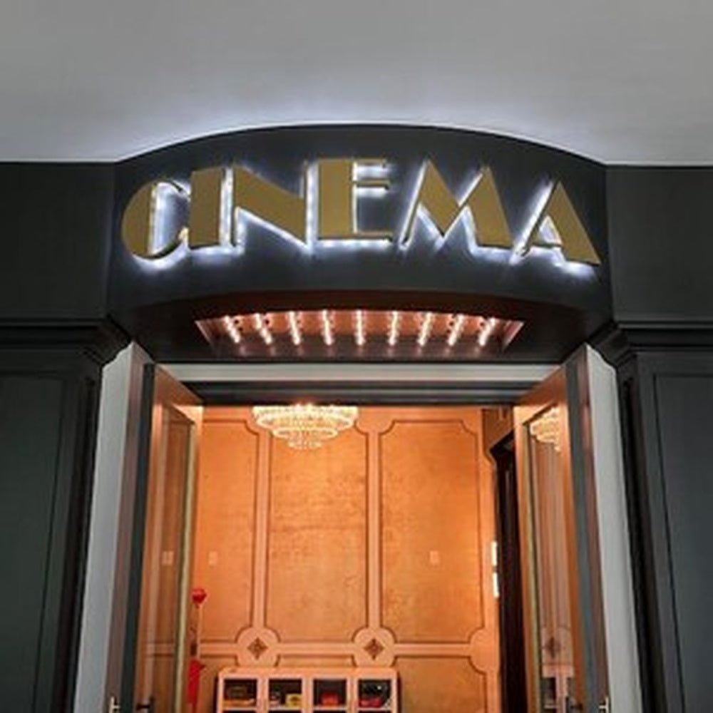Cinema 3D Backlit Channel Letters Led Light Sign - Shineneon
