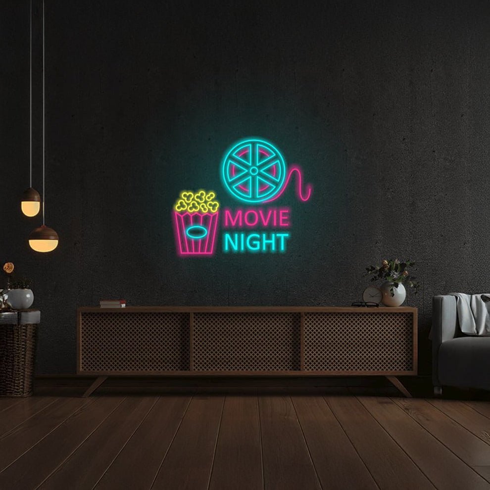 Cinema Neon Sign Movie Led Light Wall Decor - Shineneon