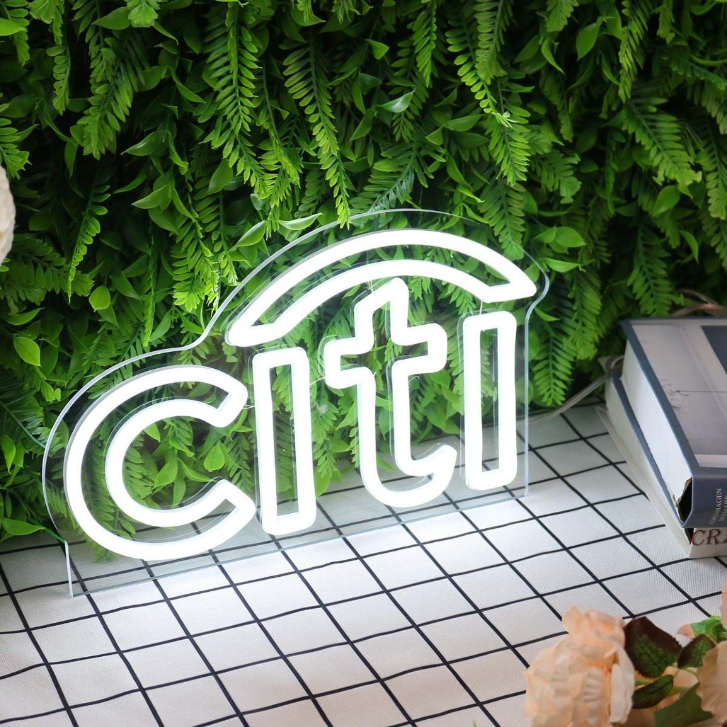 Citi White Custom Led Neon Sign - Shineneon