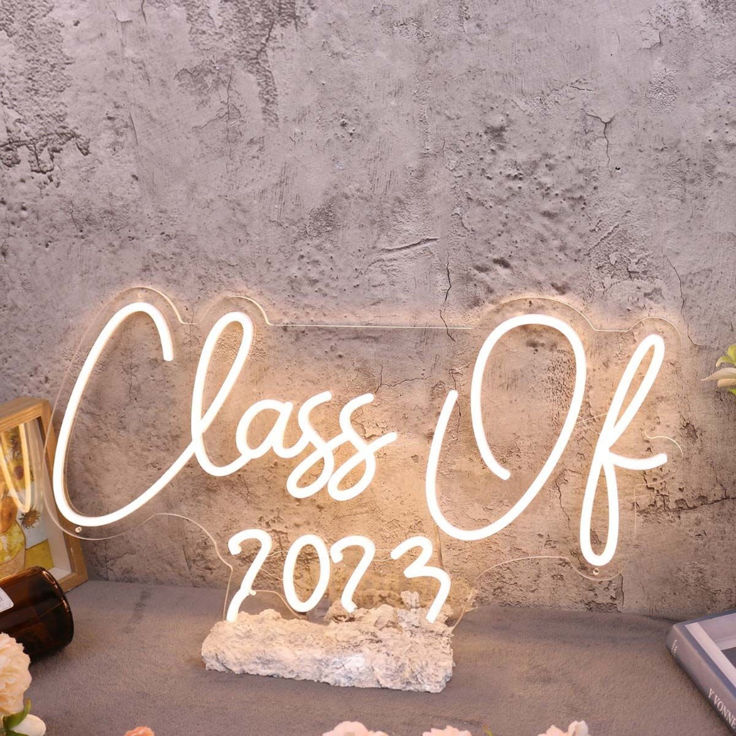 Class Of 2023 Yellow Led Neon Sign - Shineneon