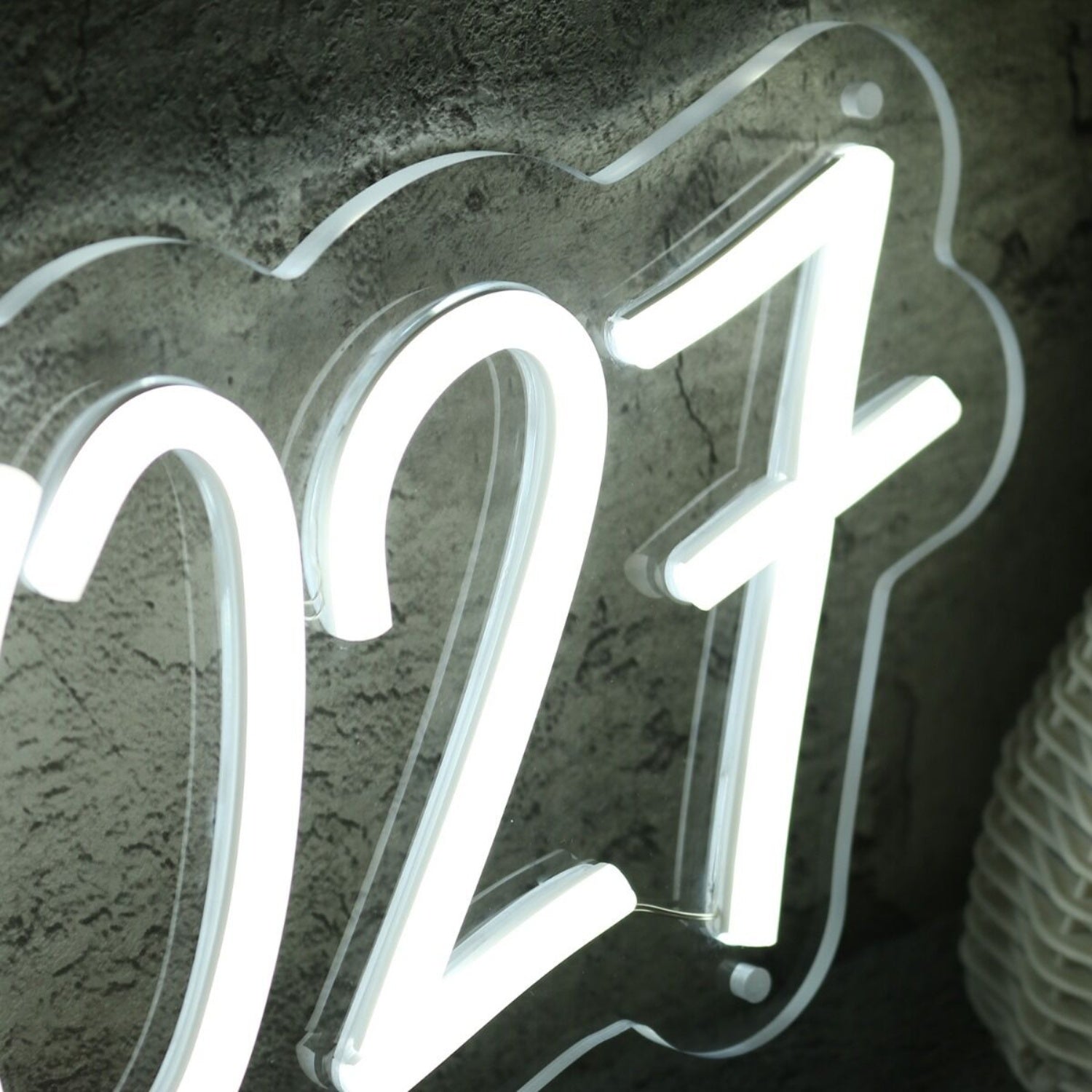 Class Of 2027 White Led Neon Sign - Shineneon