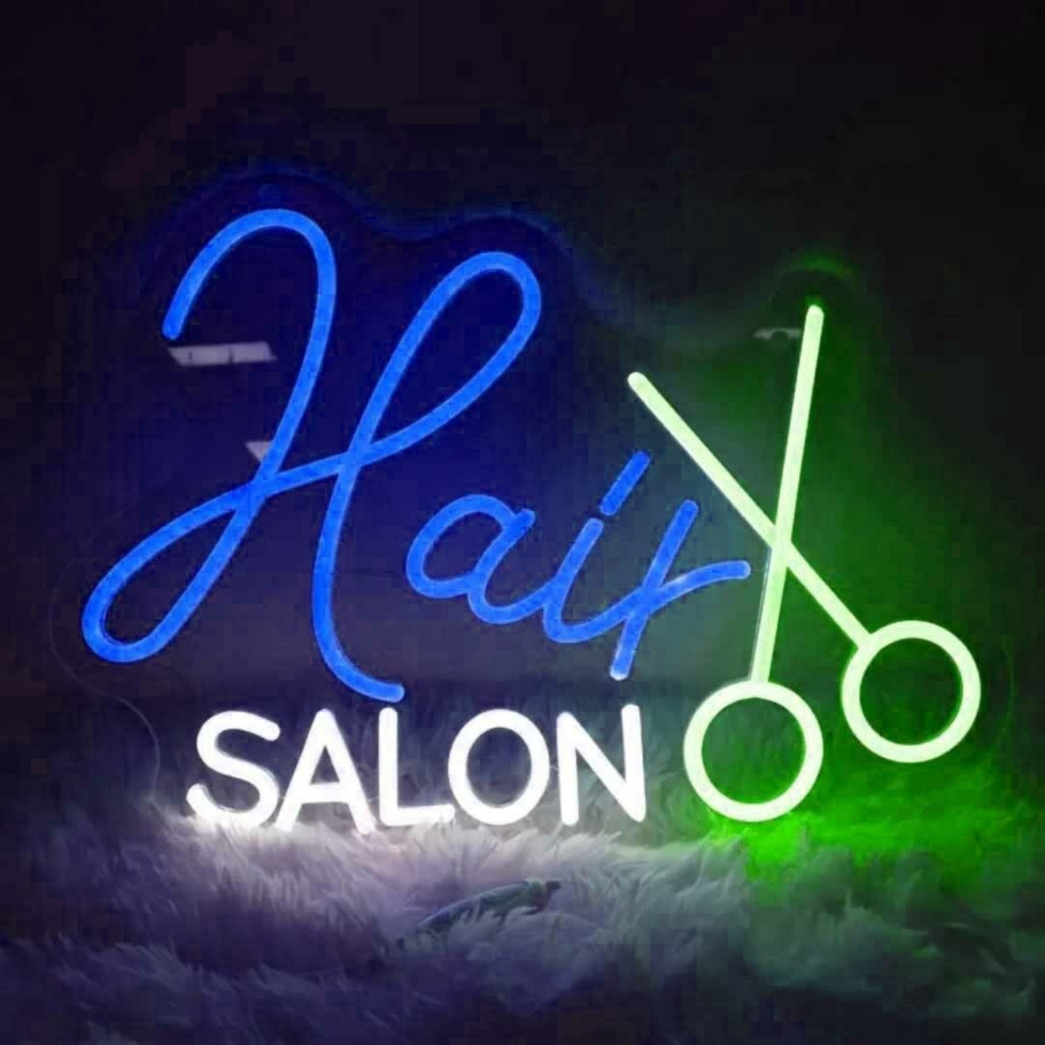 Classic Barbershop Scissors Neon Sign | Shineneon