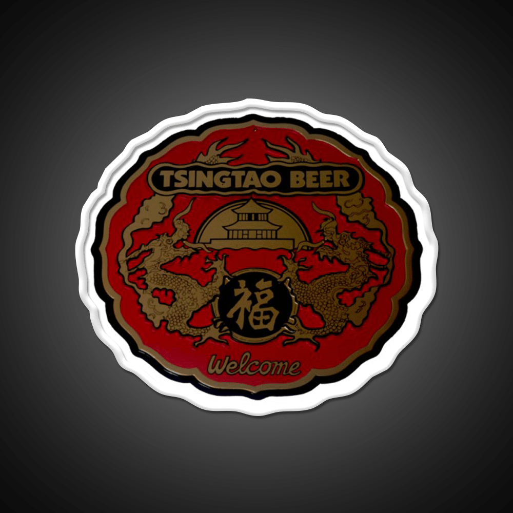 Classic Tsingtao Beer Sign Led Neon Sign Chinese Food Rgb Color - Shineneon