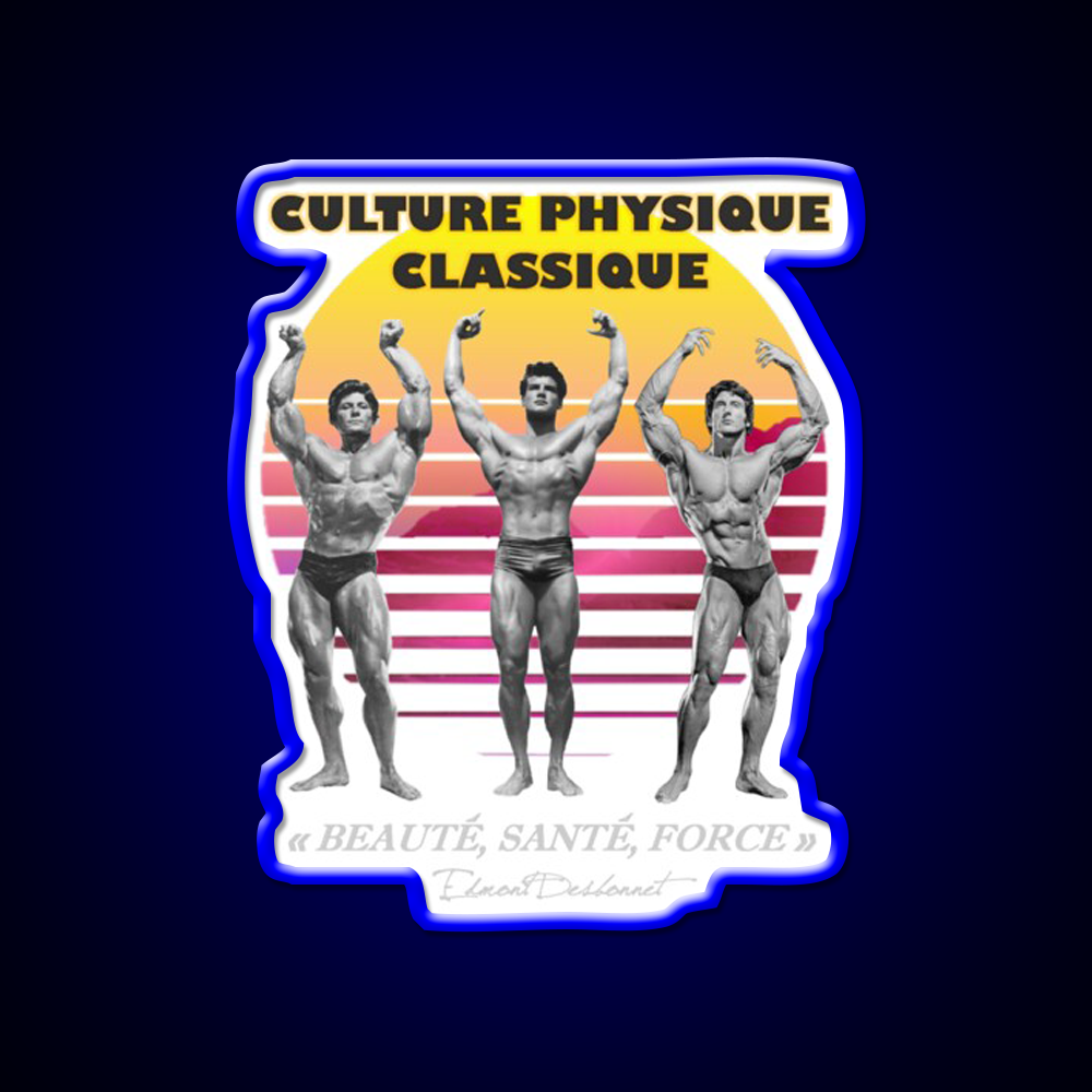 Classical Physical Culture Gym Fitness Led Neon Sign Rgb Color