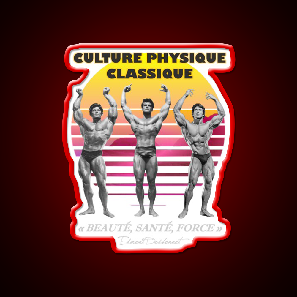 Classical Physical Culture Gym Fitness Led Neon Sign Rgb Color