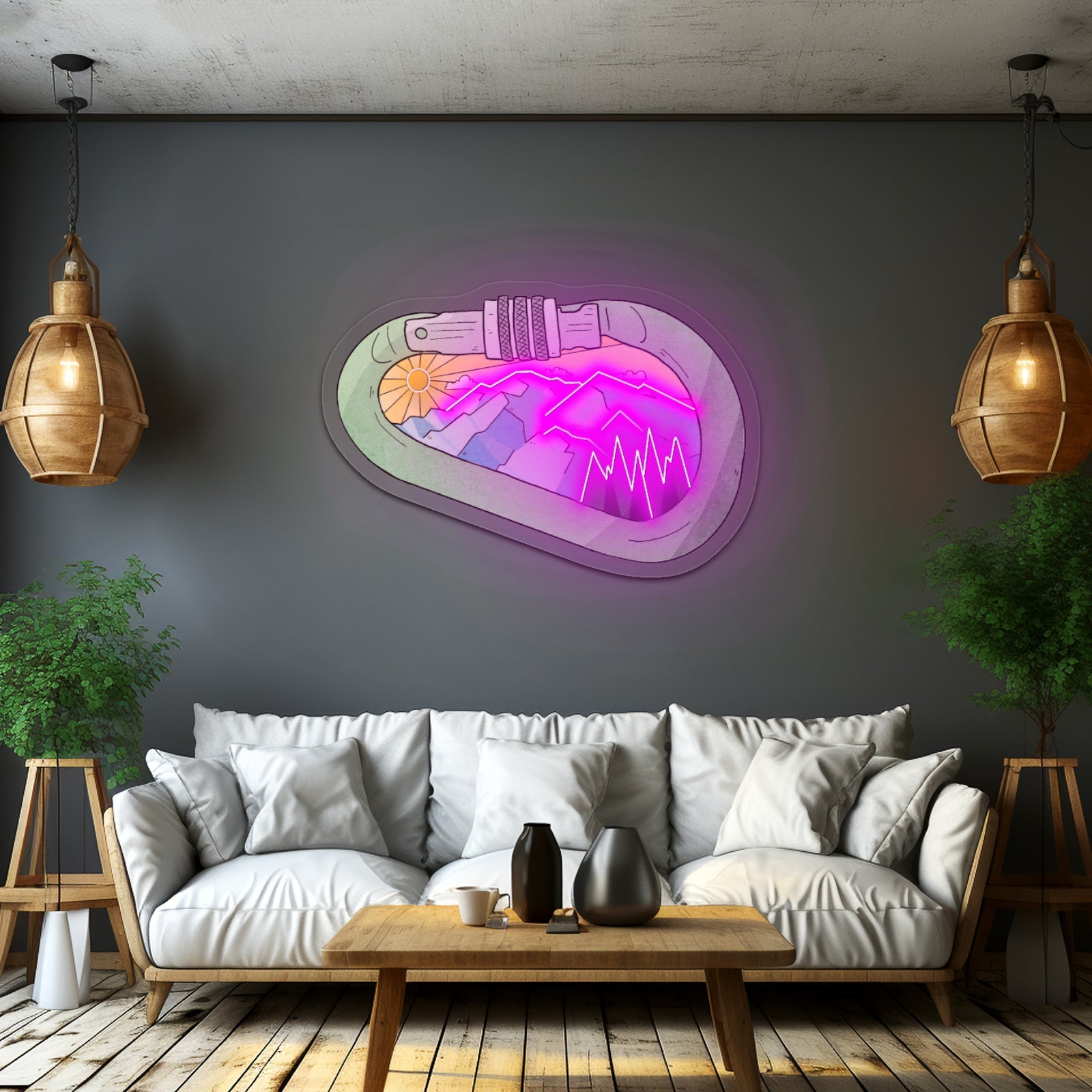 Climbing Clip Neon Signs For Wall Art - Shineneon