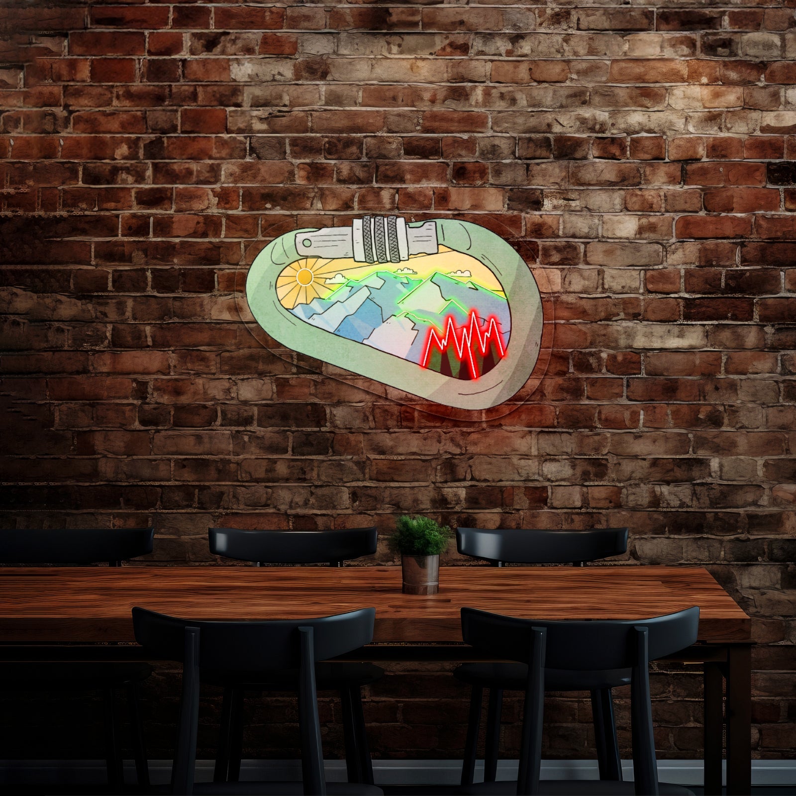 Climbing Clip Neon Signs For Wall Art - Shineneon