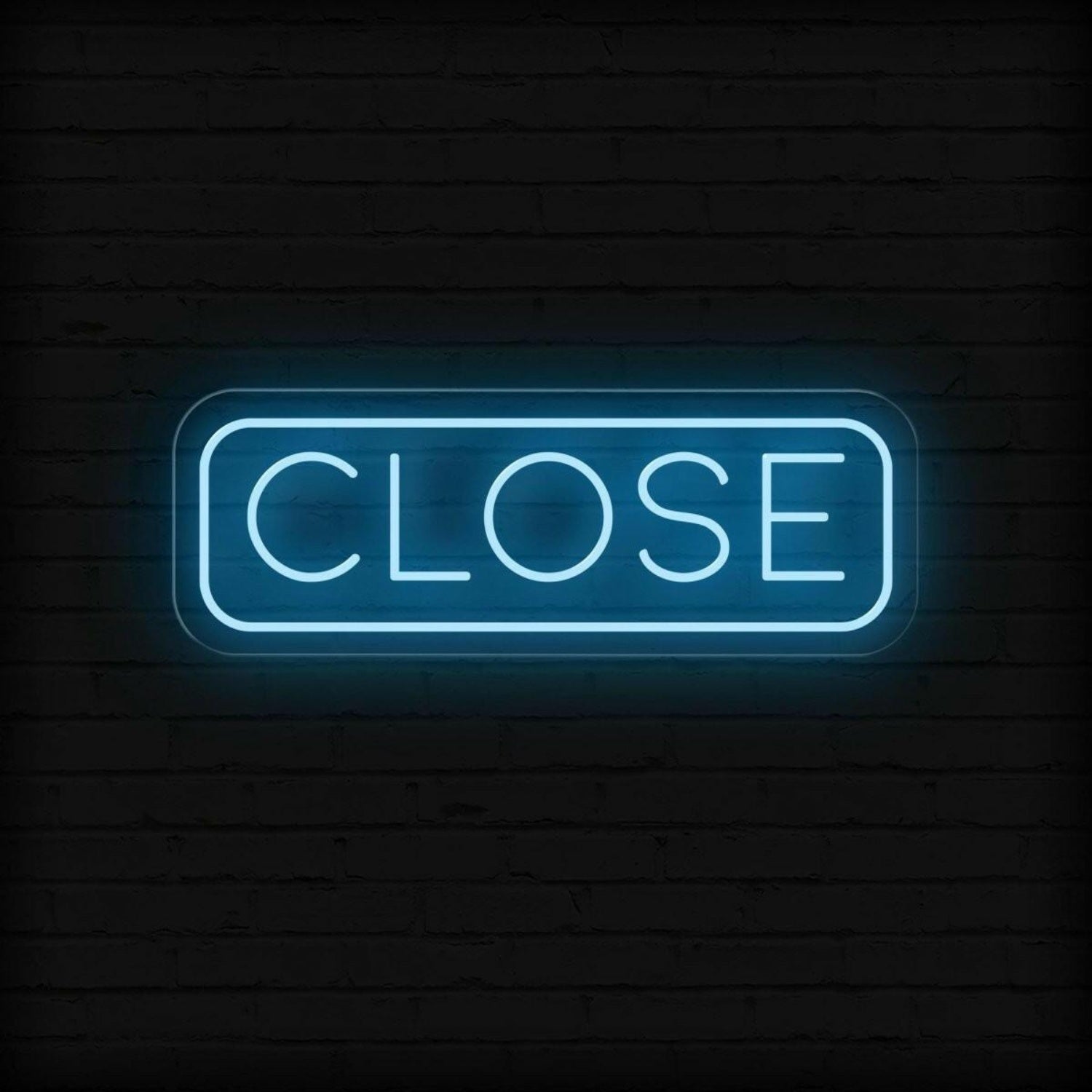 Close Red Led Neon Sign For Business Storefront Closure Notification | Shineneon
