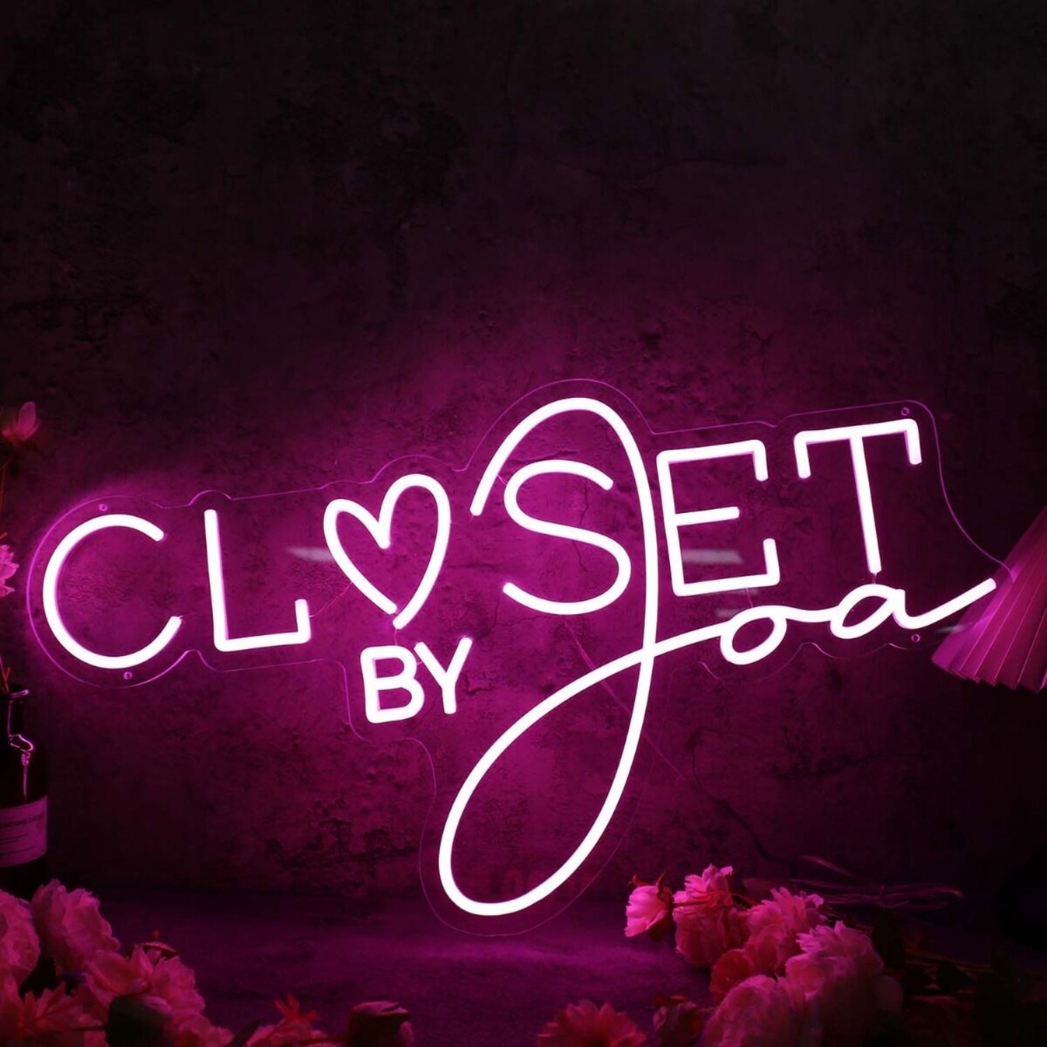 Closet By Joa Pink Led Neon Sign | Shineneon