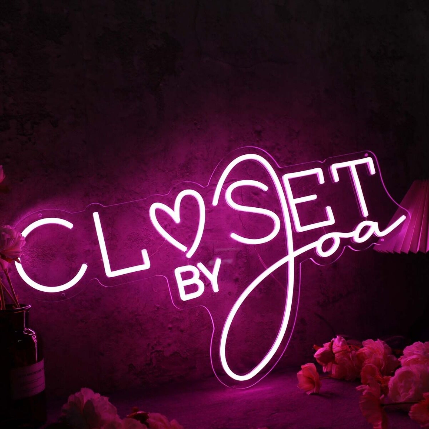 Closet By Joa Pink Led Neon Sign | Shineneon
