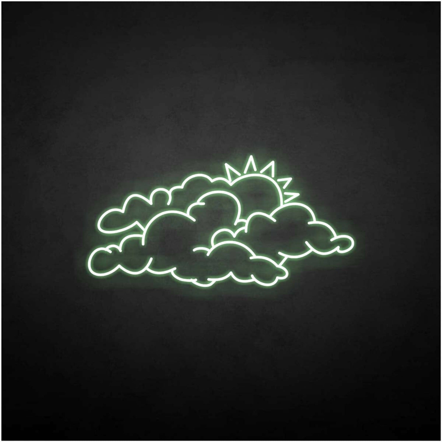 Cloud And Sun Led Neon Sign - Shineneon