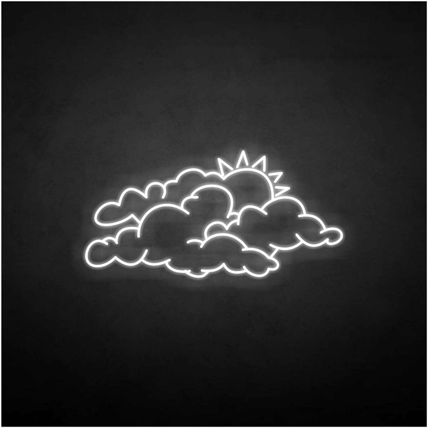 Cloud And Sun Led Neon Sign - Shineneon