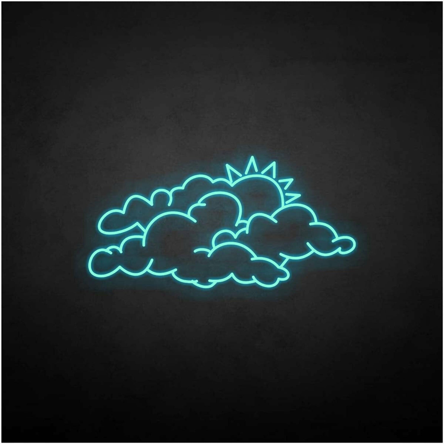 Cloud And Sun Led Neon Sign - Shineneon