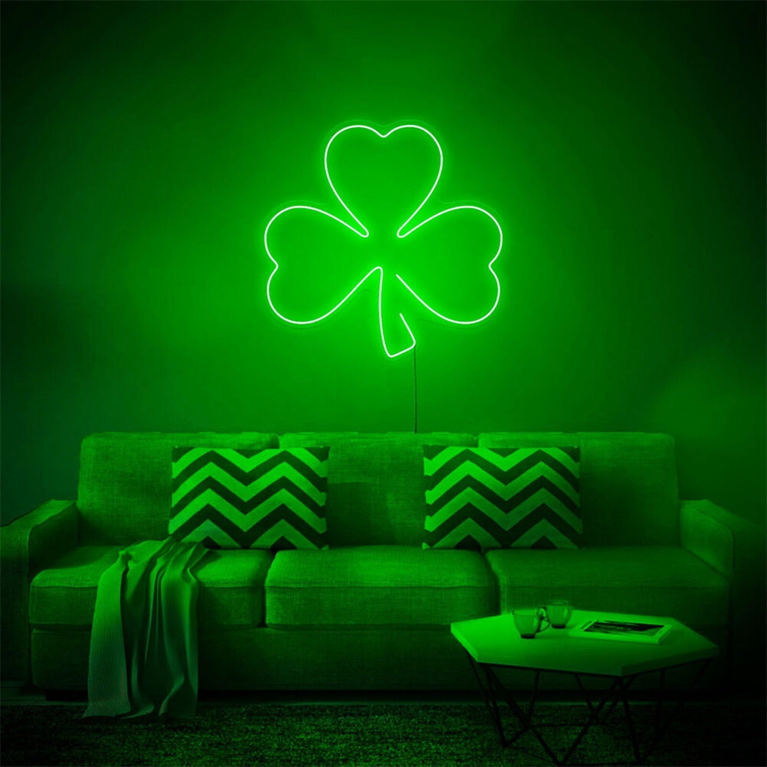 Clover Led Neon Sign For Office Bar And Wedding Ambiance | Shineneon