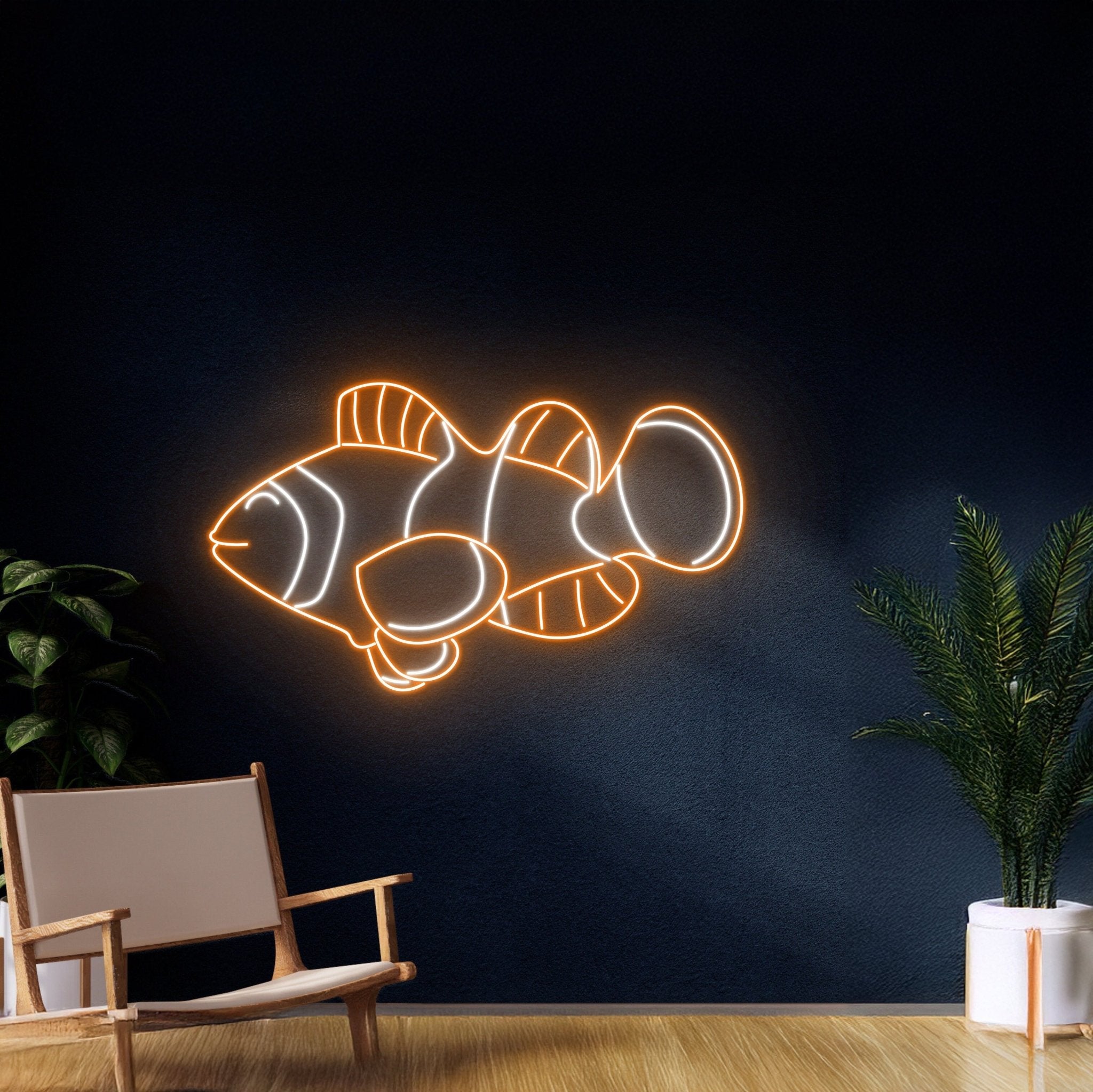 Clownfish Neon Sign Clownfish Led Light - Shineneon