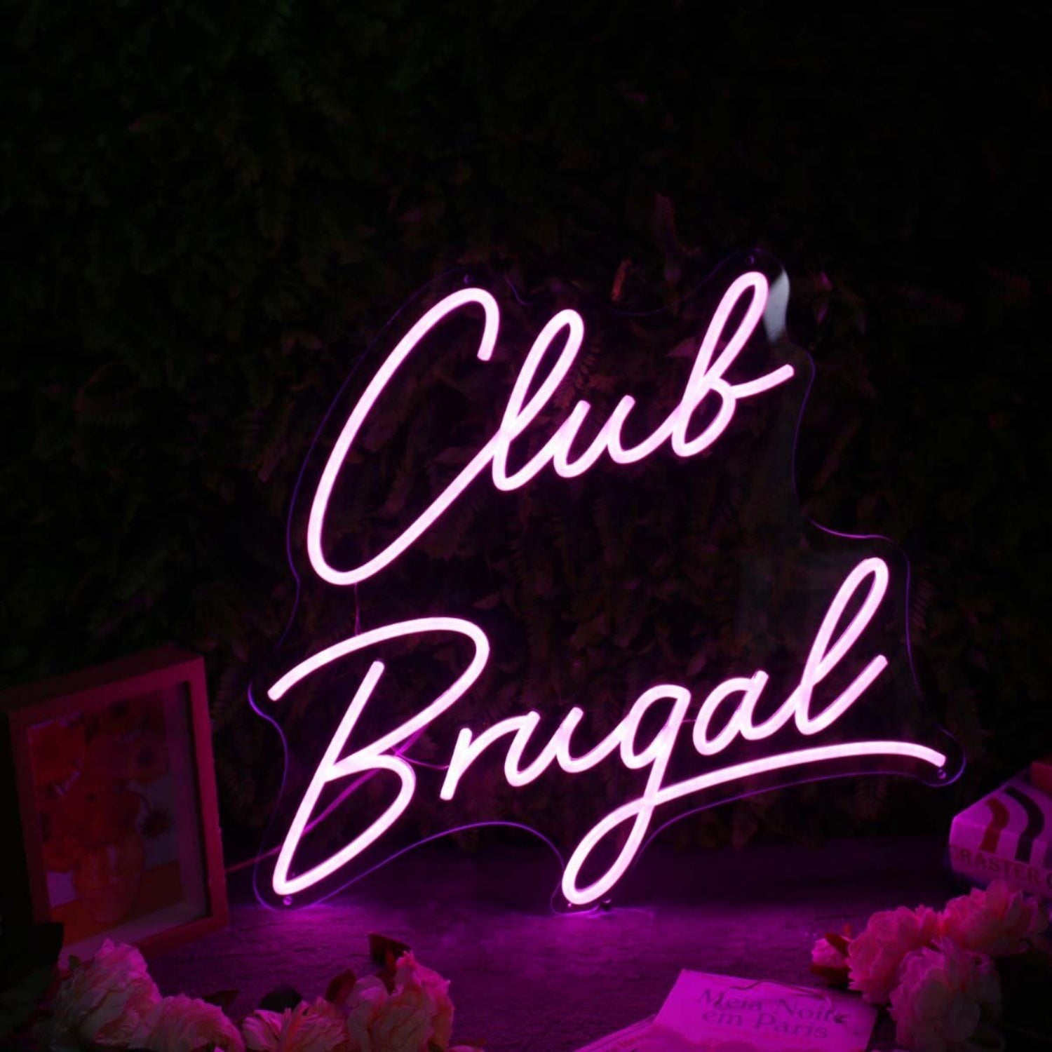Club Brugal Purple Led Neon Sign - Shineneon