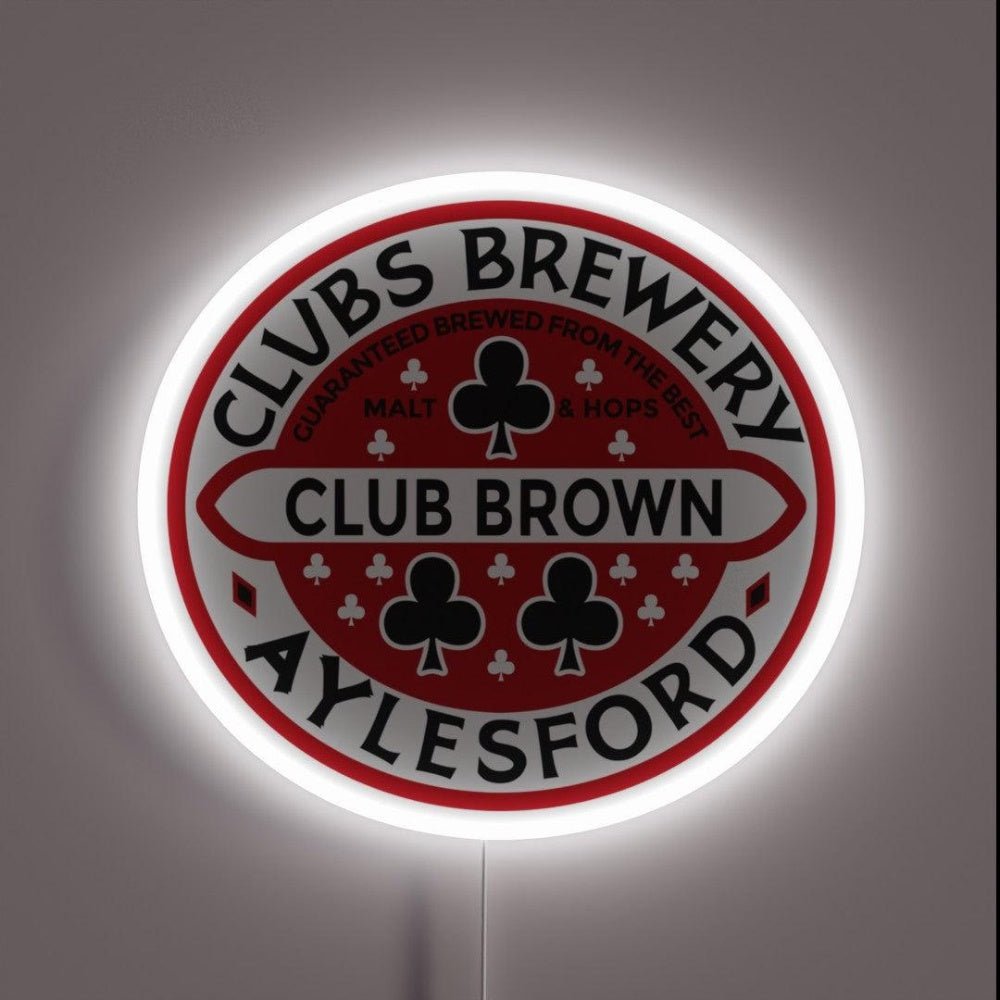Clubs Brewery Brown Ale Rgb Led Neon Sign - Shineneon