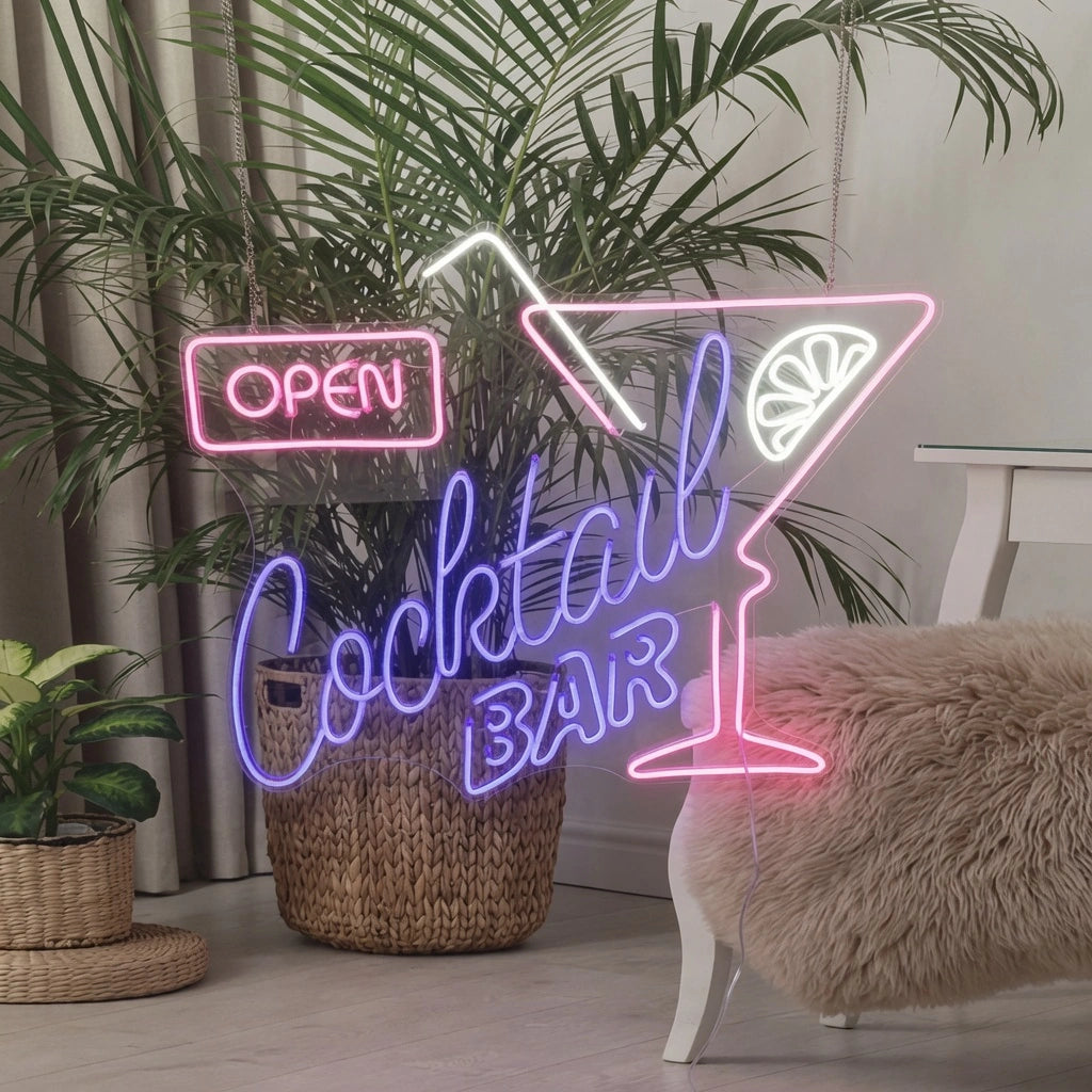 Cocktail Bar Shop Wall Decor LED Neon Sign - 01 Original Product Image