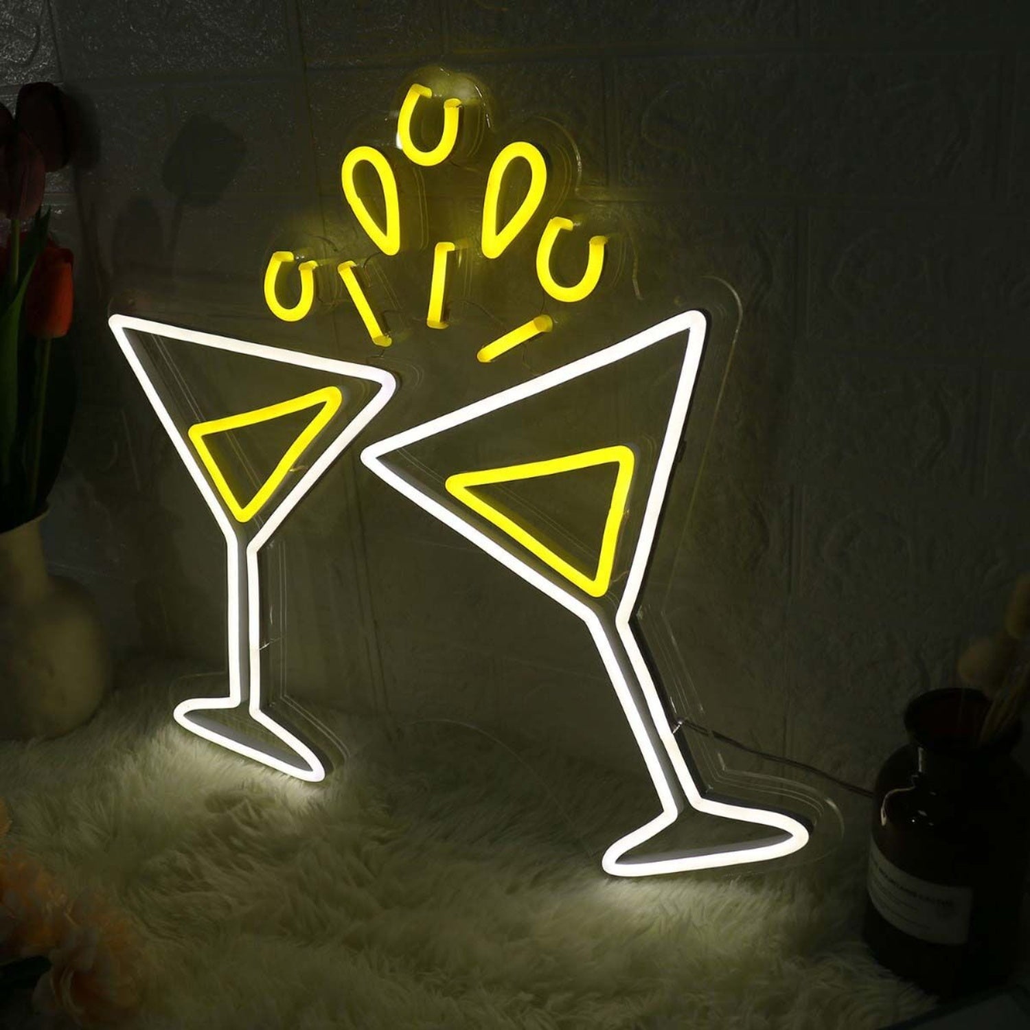 Cocktail Cheers Custom Neon Sign | Shineneon