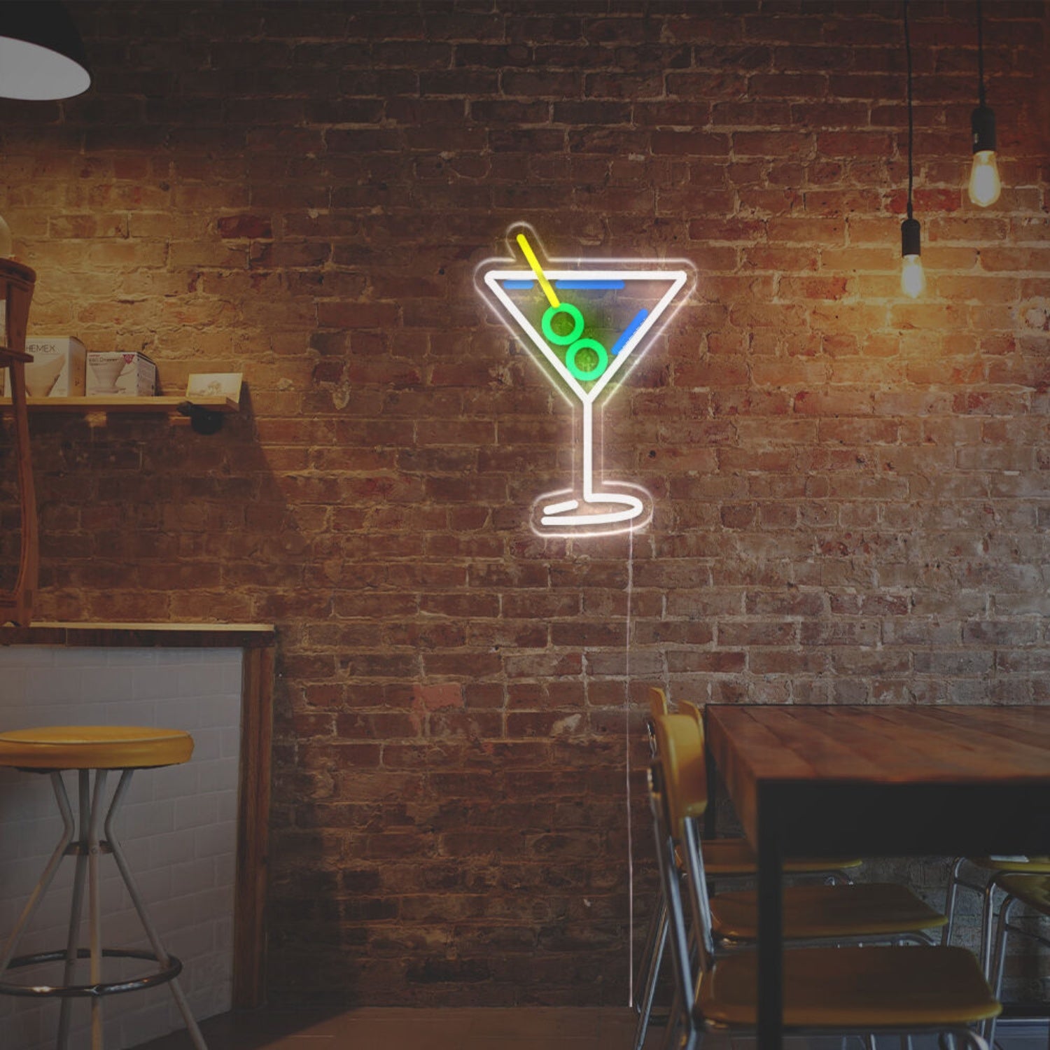 Cocktail Drinks With Grapes Led Neon Sign | Shineneon