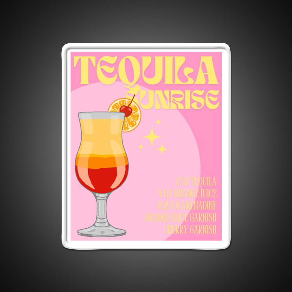 Cocktail Poster Cocktail Bar Decor Led Neon Sign Rgb Color - LED neon sign view 11