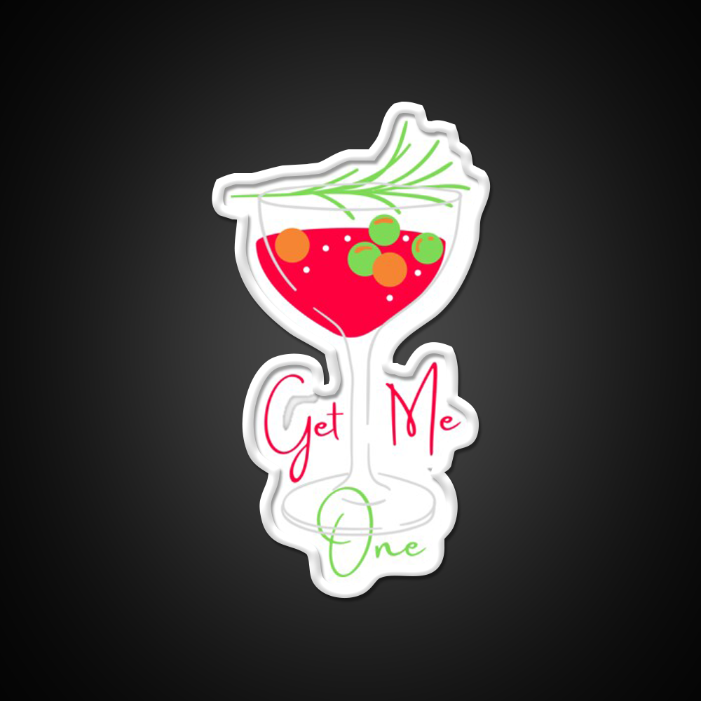 Cocktail Summer Get Me One Cocktail Bar Decor Led Neon Sign Rgb Color - LED neon sign view 11